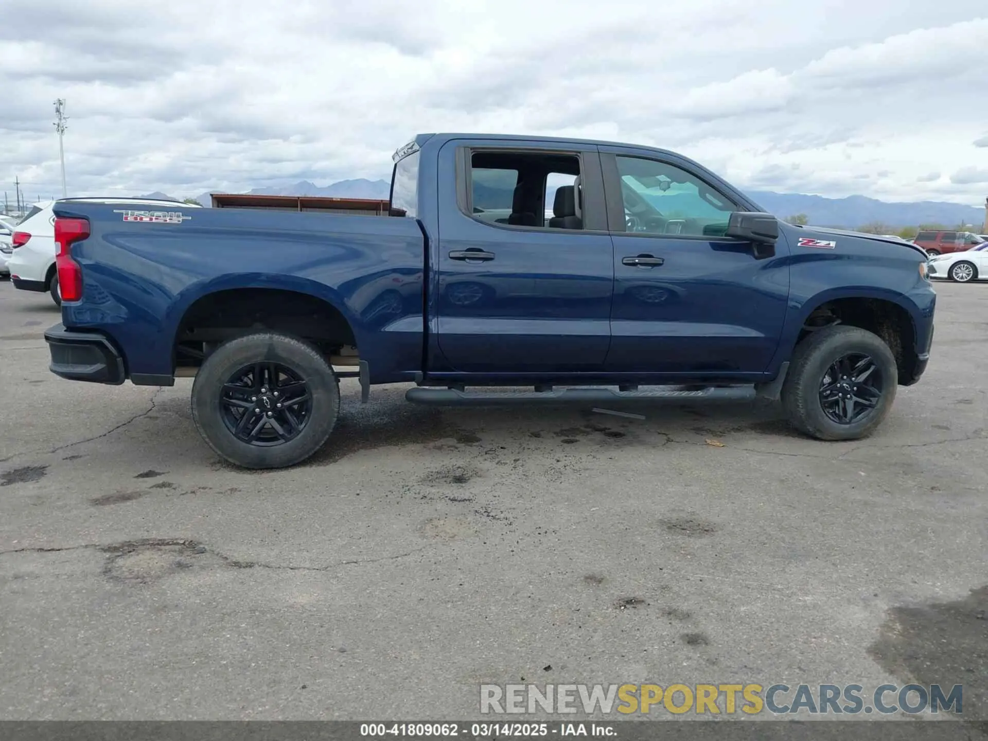 13 Photograph of a damaged car 1GCPYFED6MZ421423 CHEVROLET SILVERADO 1500 2021