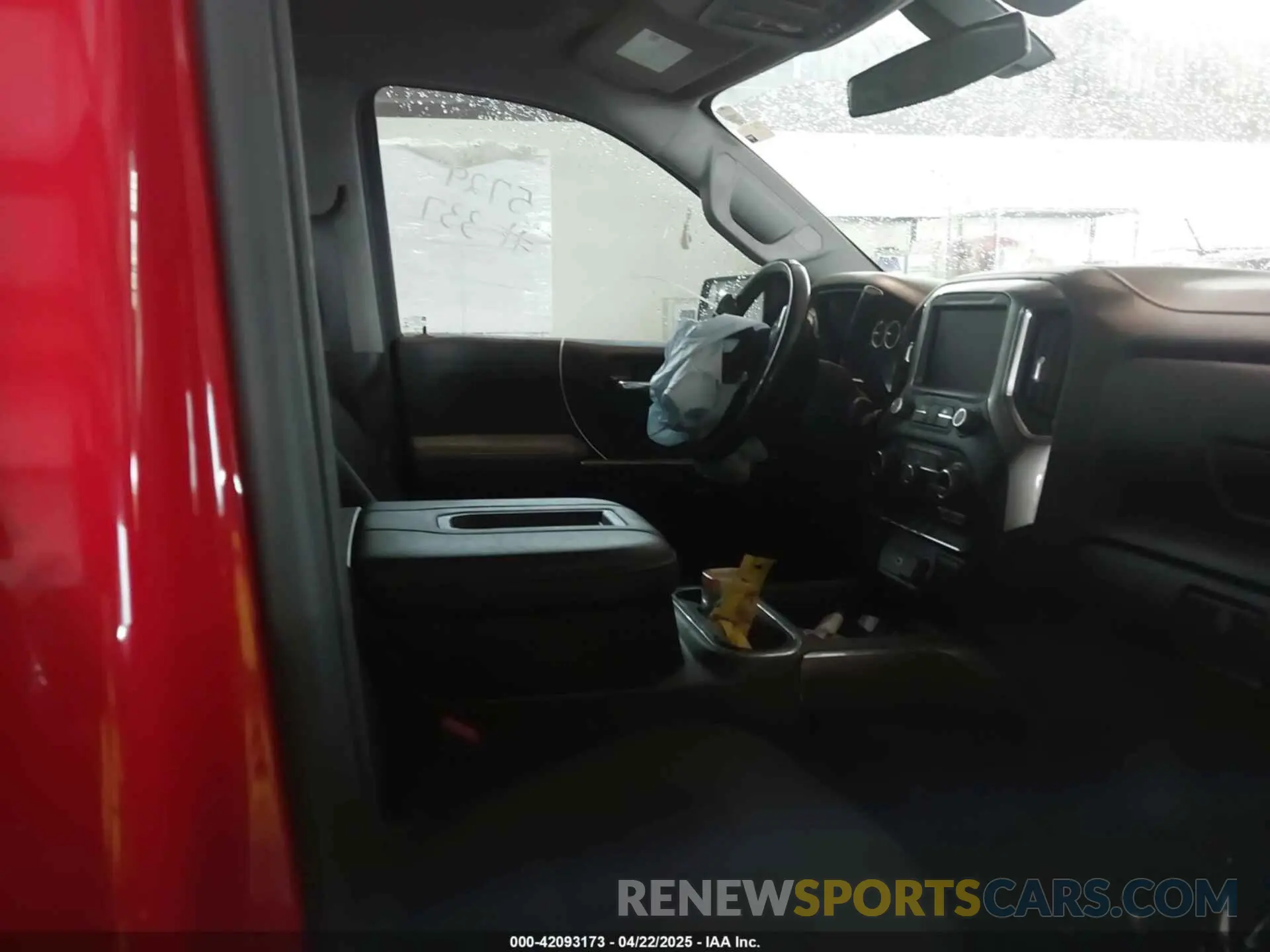 5 Photograph of a damaged car 1GCPYFED7MZ445729 CHEVROLET SILVERADO 1500 2021