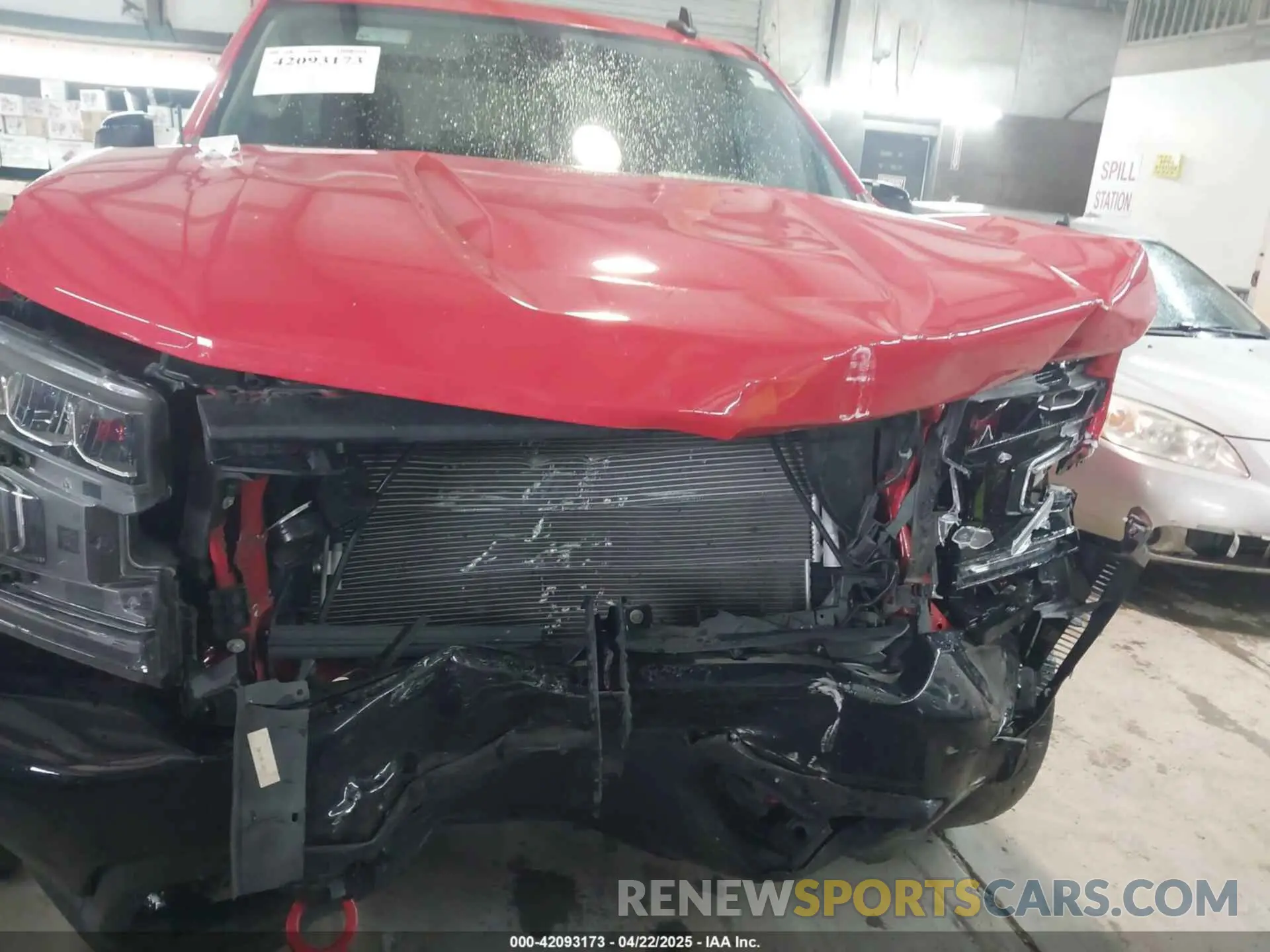 6 Photograph of a damaged car 1GCPYFED7MZ445729 CHEVROLET SILVERADO 1500 2021