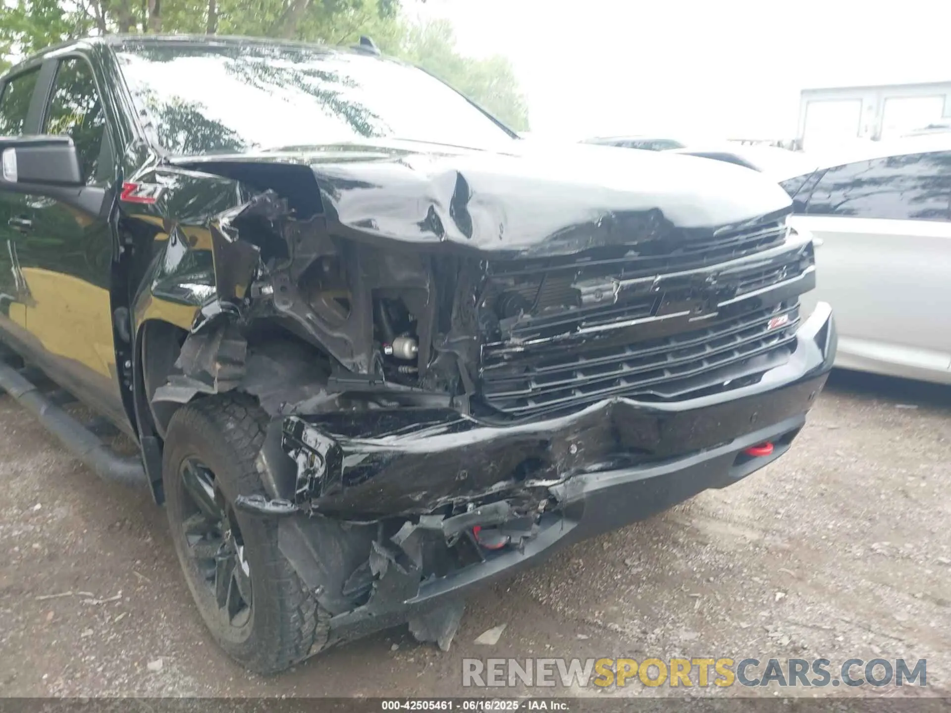 6 Photograph of a damaged car 1GCPYFED8MZ208280 CHEVROLET SILVERADO 1500 2021