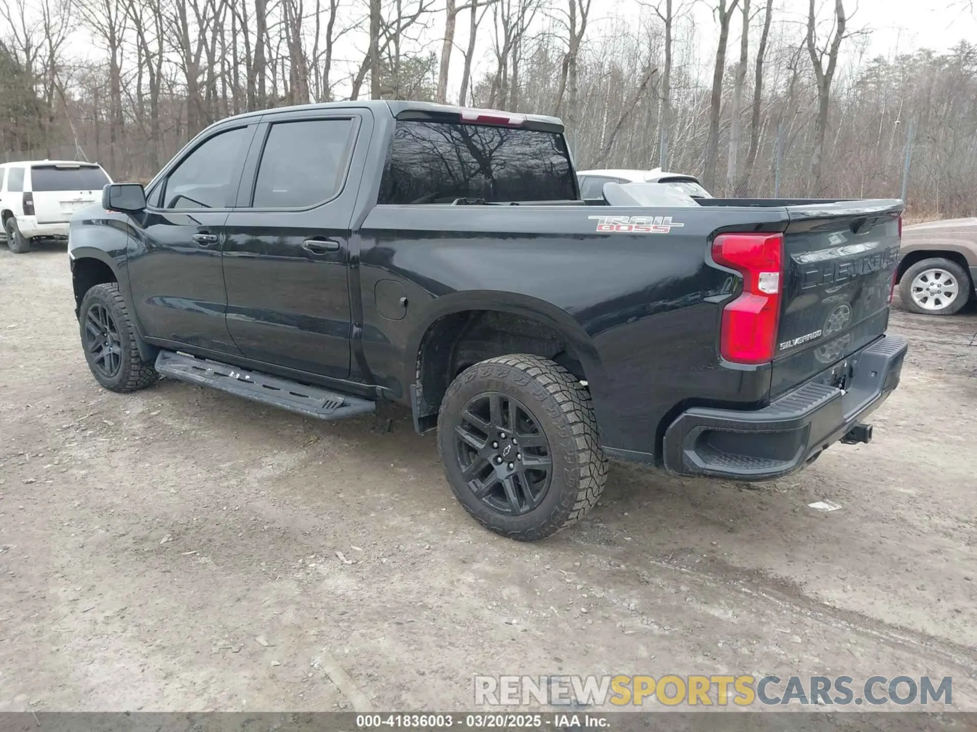 3 Photograph of a damaged car 1GCPYFED8MZ374511 CHEVROLET SILVERADO 1500 2021