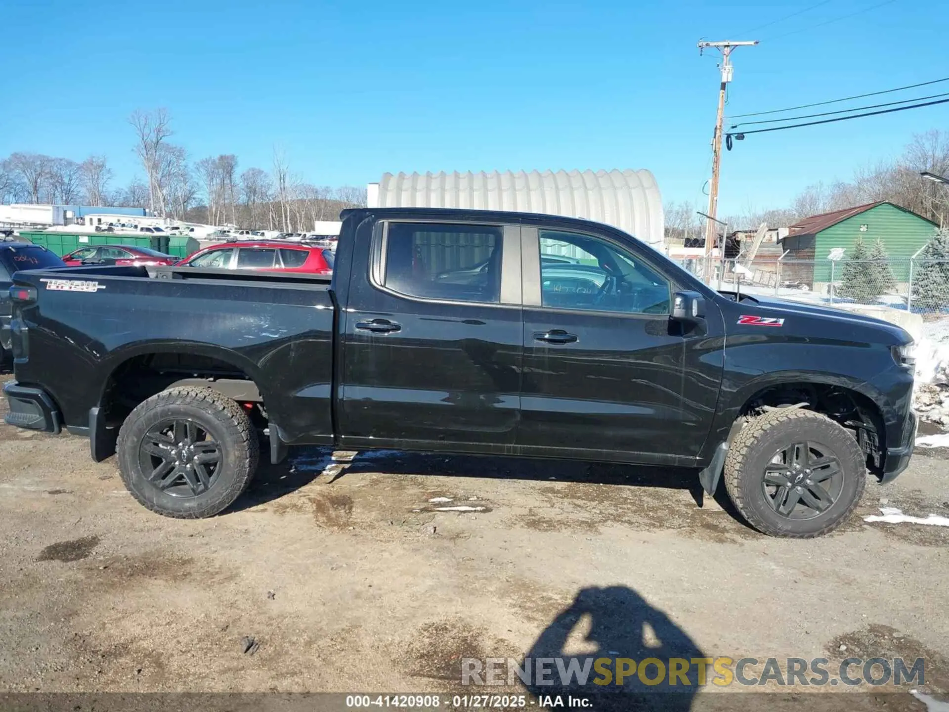 13 Photograph of a damaged car 1GCPYFED9MZ183759 CHEVROLET SILVERADO 1500 2021