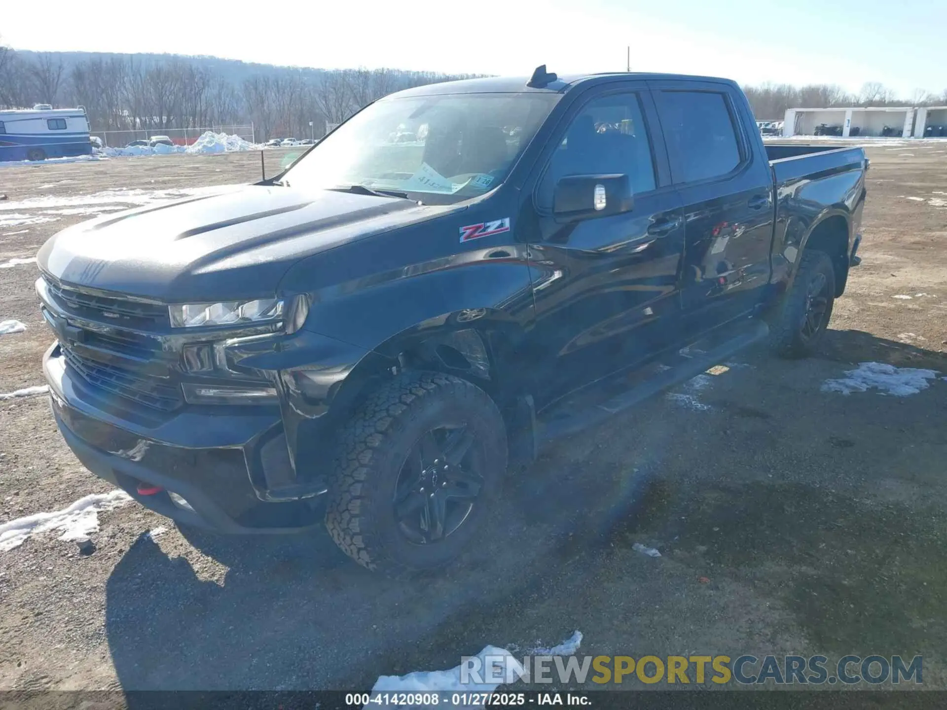 2 Photograph of a damaged car 1GCPYFED9MZ183759 CHEVROLET SILVERADO 1500 2021