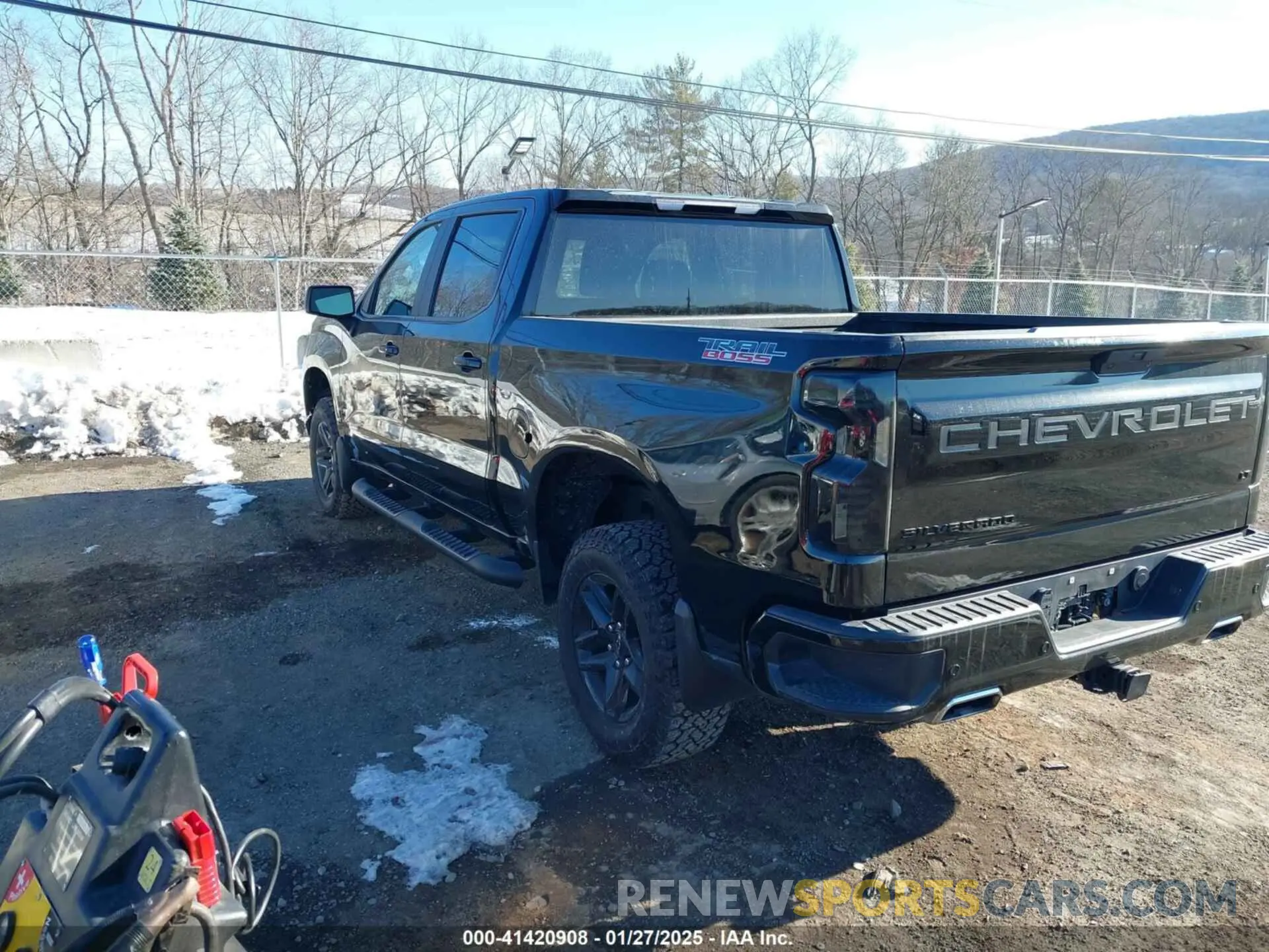 3 Photograph of a damaged car 1GCPYFED9MZ183759 CHEVROLET SILVERADO 1500 2021