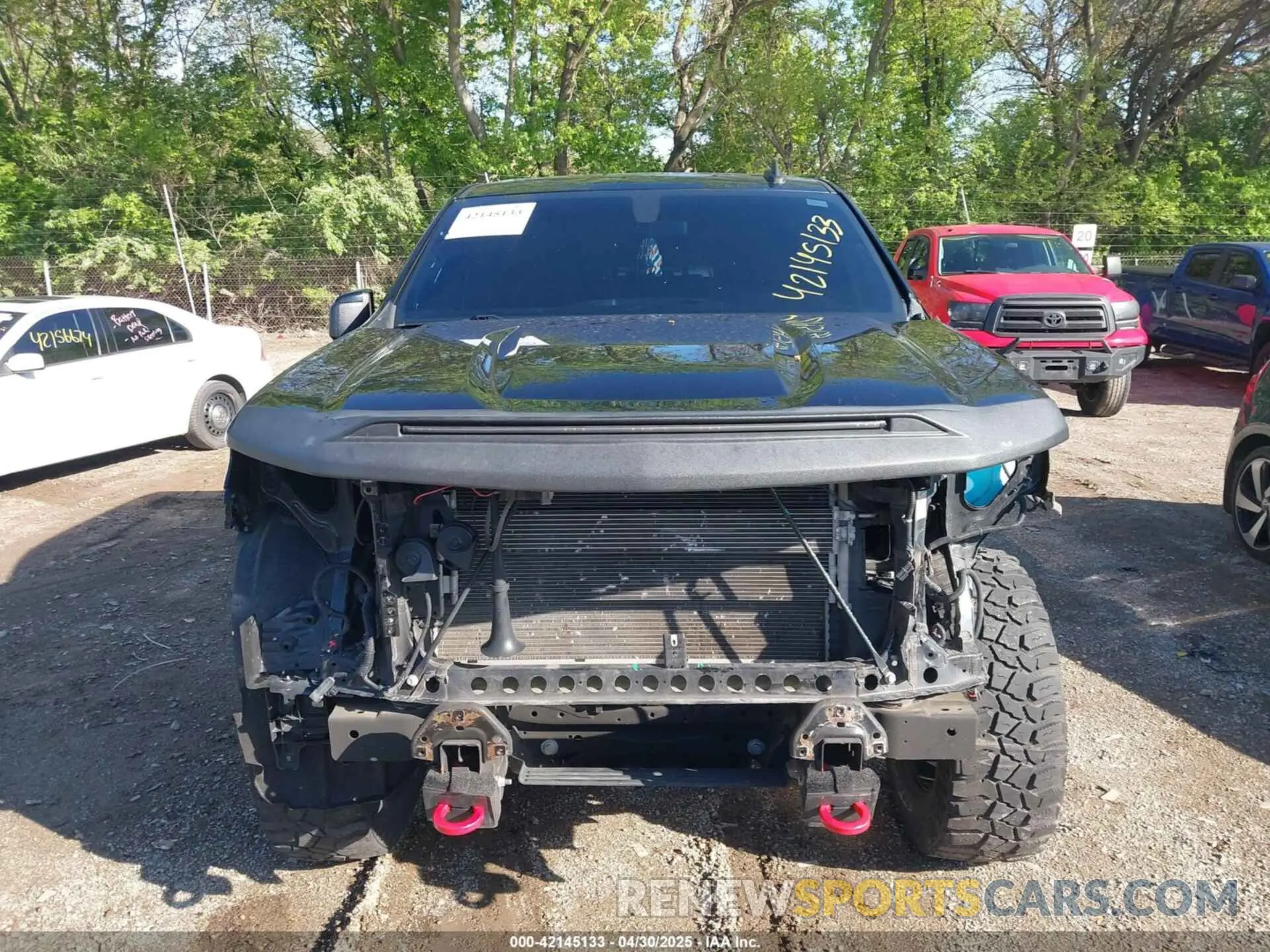 12 Photograph of a damaged car 1GCPYFED9MZ193451 CHEVROLET SILVERADO 1500 2021