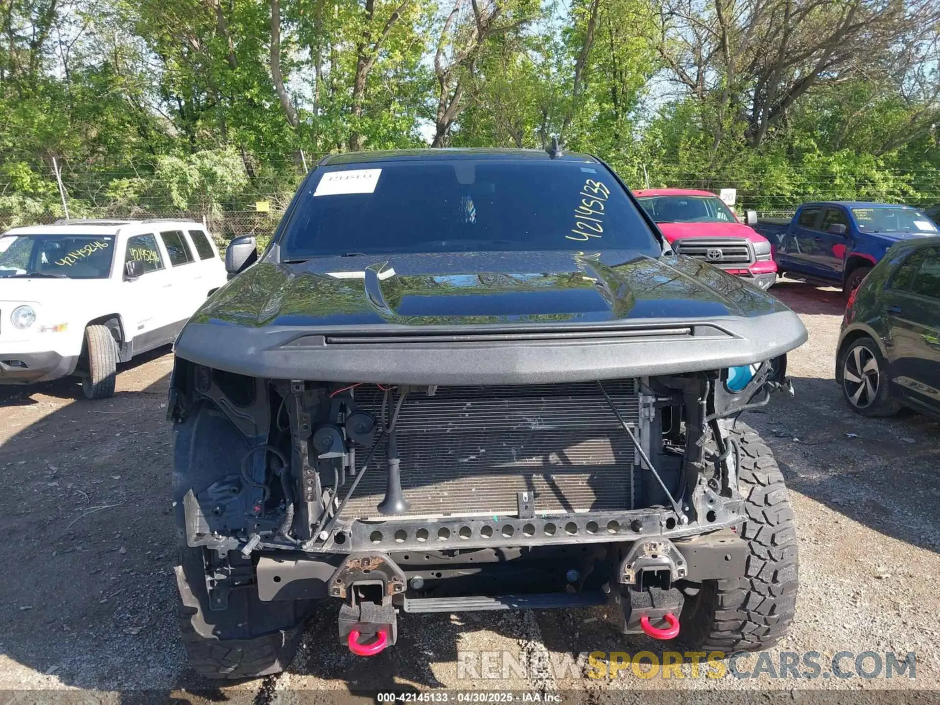 17 Photograph of a damaged car 1GCPYFED9MZ193451 CHEVROLET SILVERADO 1500 2021