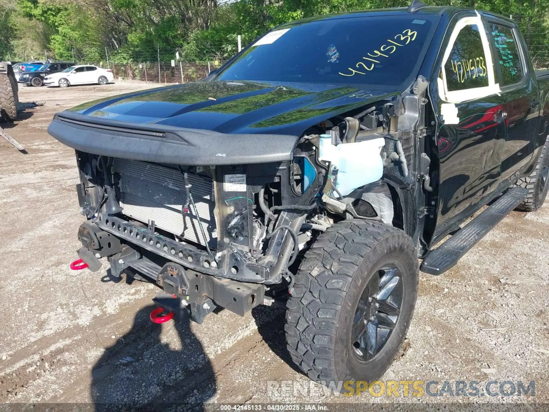 6 Photograph of a damaged car 1GCPYFED9MZ193451 CHEVROLET SILVERADO 1500 2021