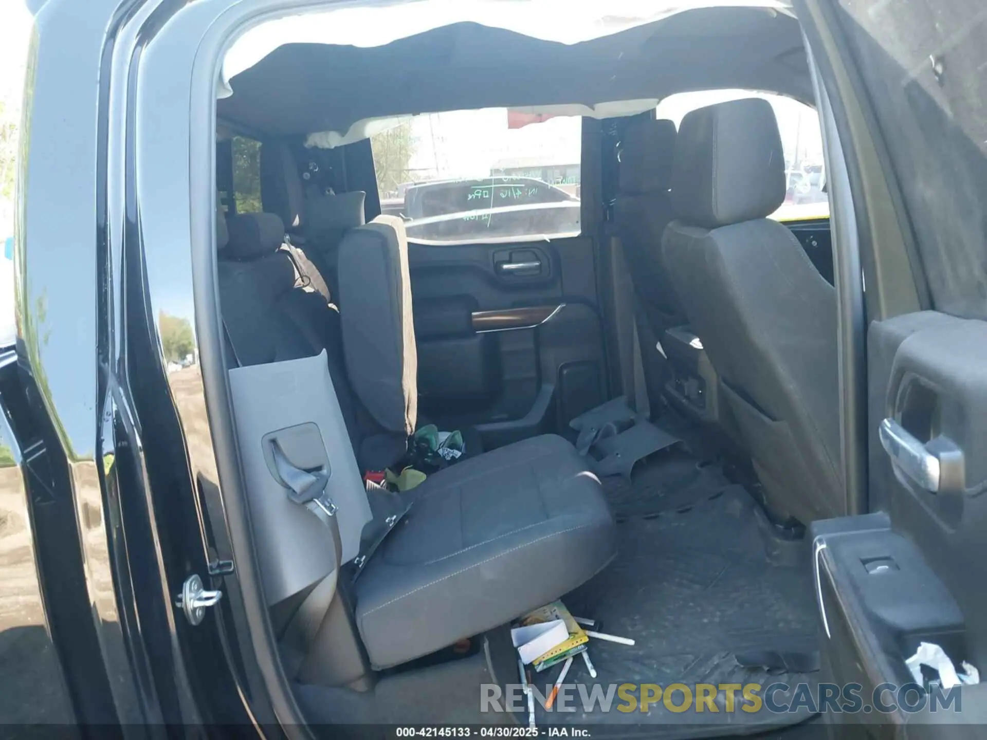 8 Photograph of a damaged car 1GCPYFED9MZ193451 CHEVROLET SILVERADO 1500 2021