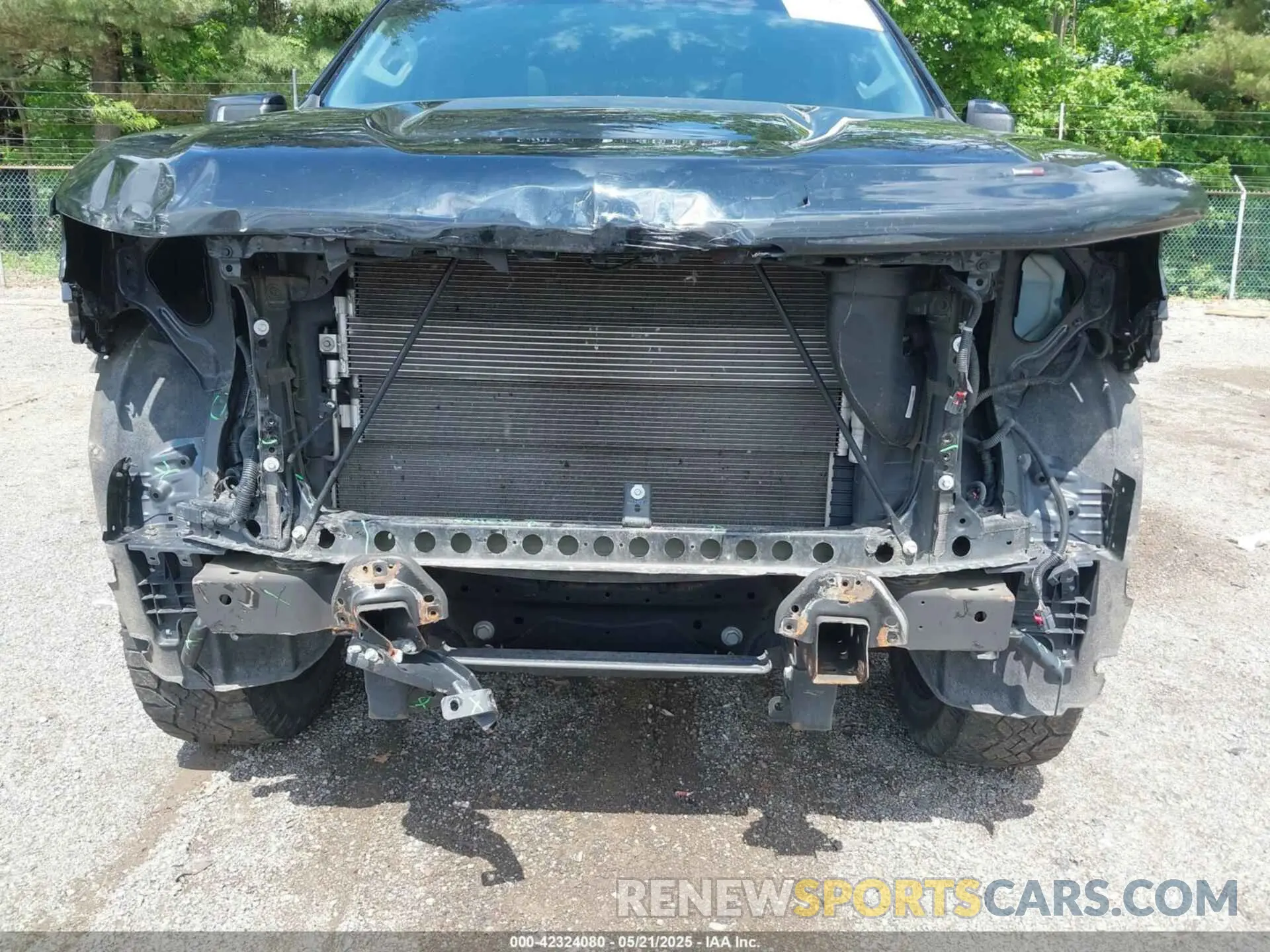 6 Photograph of a damaged car 1GCPYFED9MZ269122 CHEVROLET SILVERADO 1500 2021