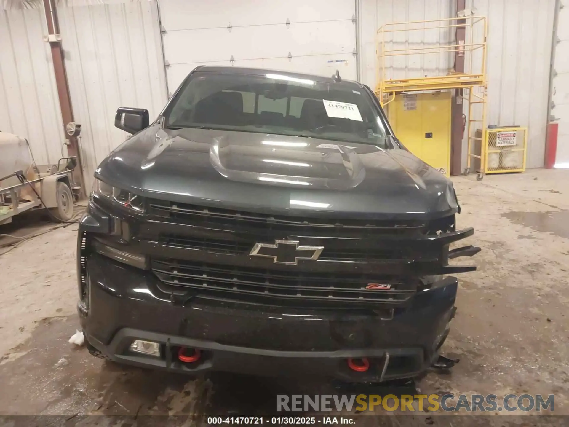 12 Photograph of a damaged car 1GCPYFED9MZ283120 CHEVROLET SILVERADO 1500 2021