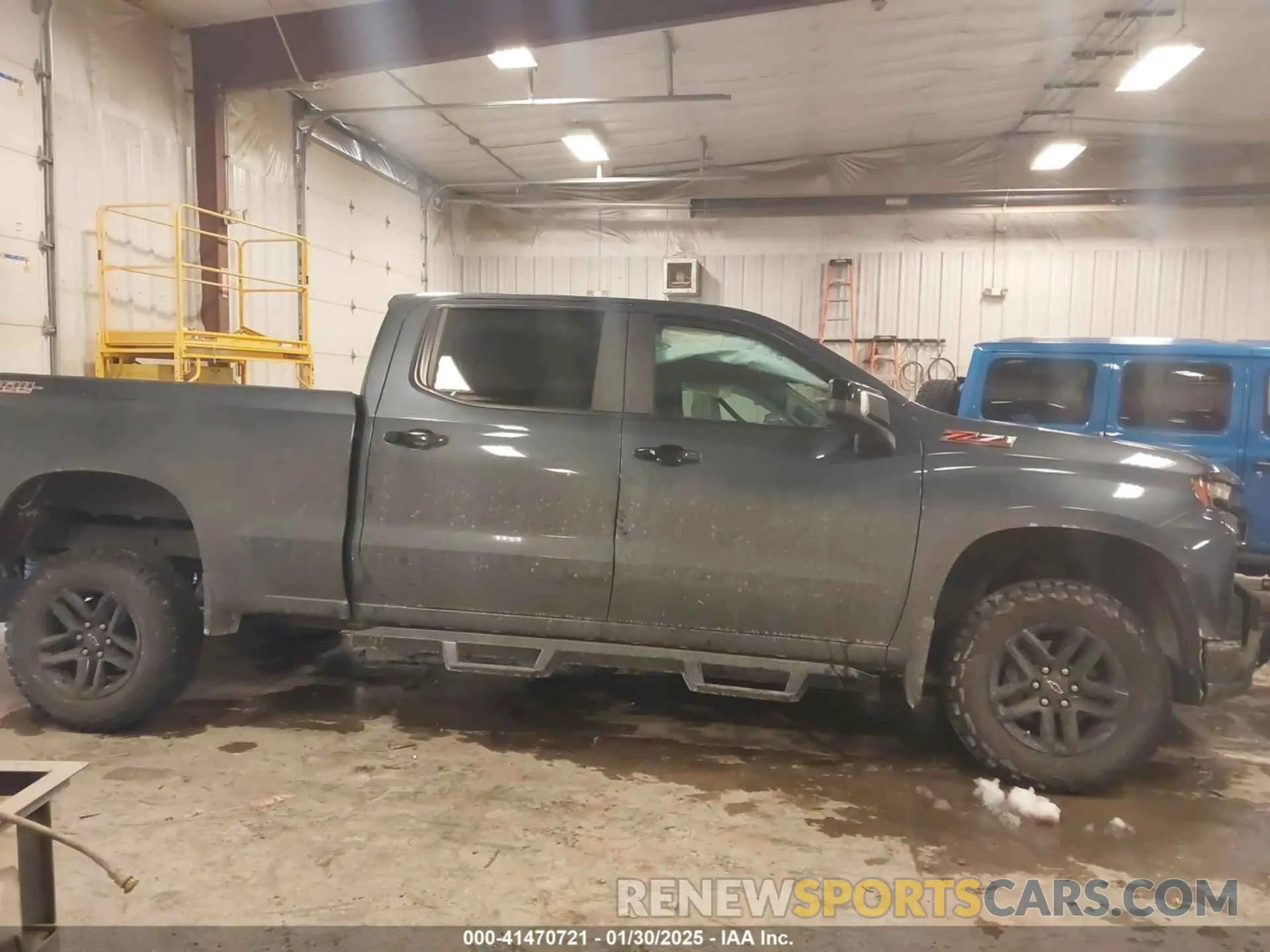13 Photograph of a damaged car 1GCPYFED9MZ283120 CHEVROLET SILVERADO 1500 2021