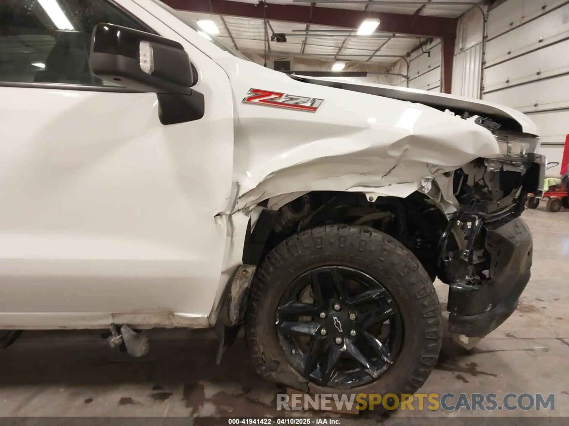 6 Photograph of a damaged car 1GCPYFEL2MZ177616 CHEVROLET SILVERADO 1500 2021