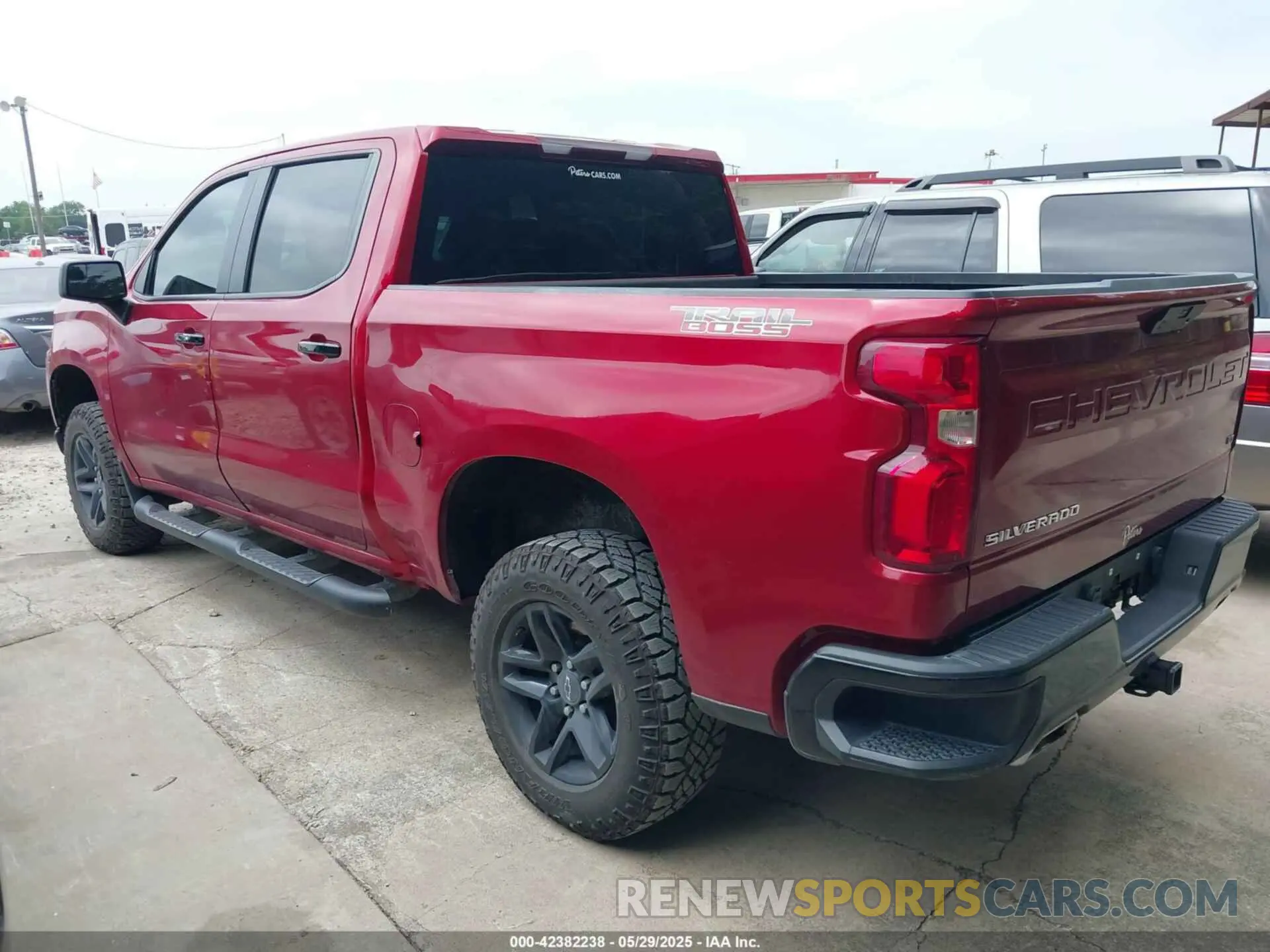 3 Photograph of a damaged car 1GCPYFEL2MZ395295 CHEVROLET SILVERADO 1500 2021