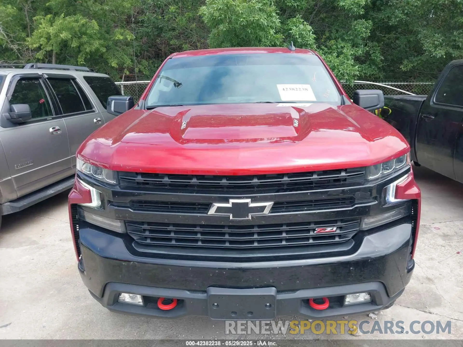 6 Photograph of a damaged car 1GCPYFEL2MZ395295 CHEVROLET SILVERADO 1500 2021