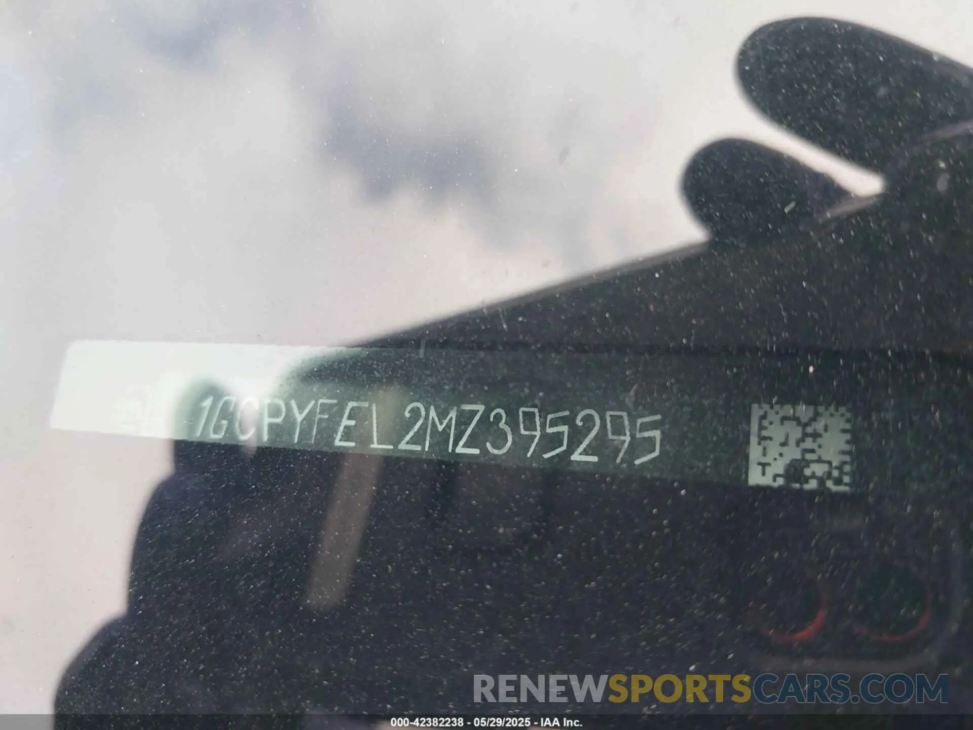 9 Photograph of a damaged car 1GCPYFEL2MZ395295 CHEVROLET SILVERADO 1500 2021