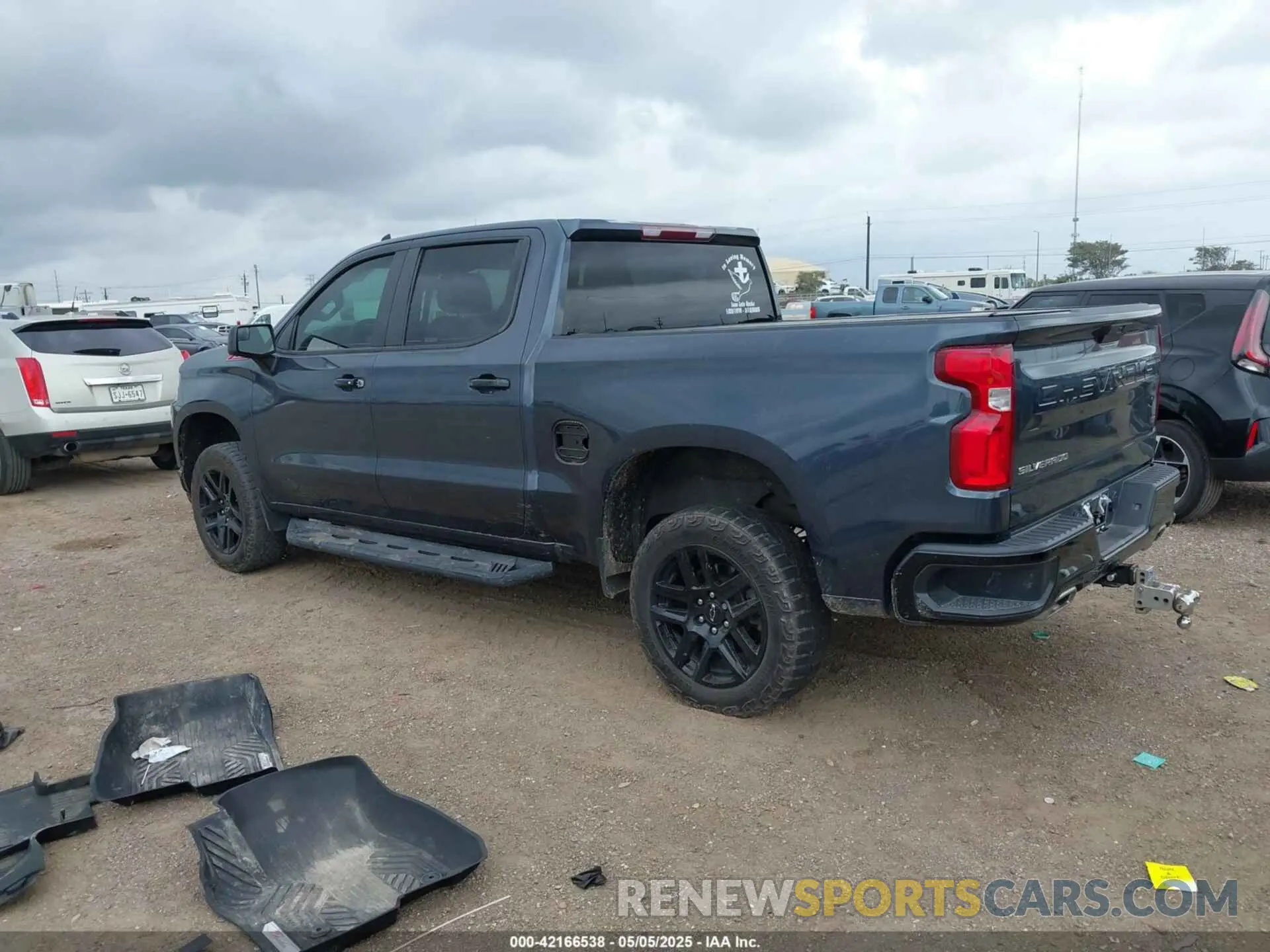 3 Photograph of a damaged car 1GCPYFEL5MZ444926 CHEVROLET SILVERADO 1500 2021