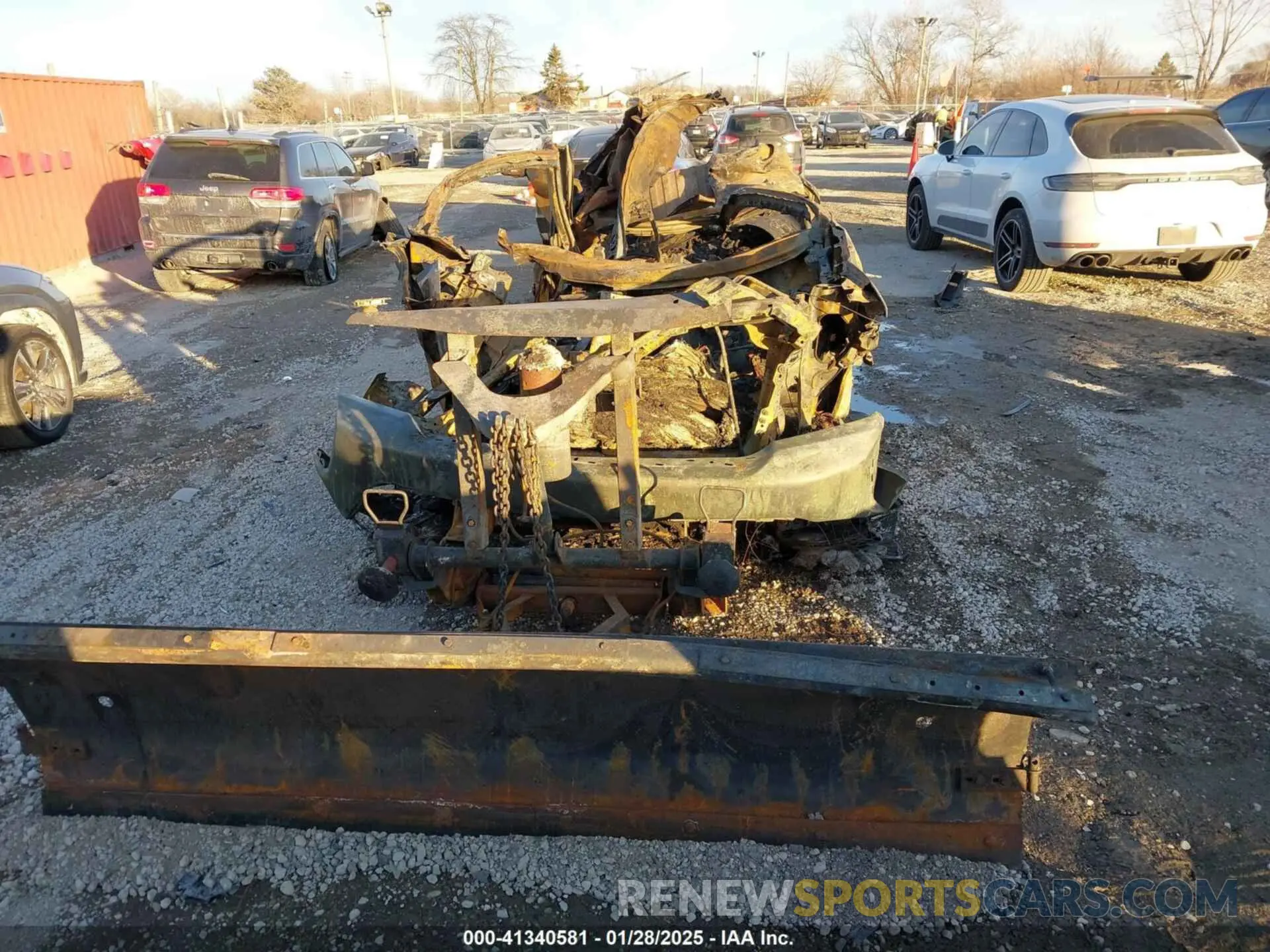 11 Photograph of a damaged car 1GCPYJEK7MZ425594 CHEVROLET SILVERADO 1500 2021