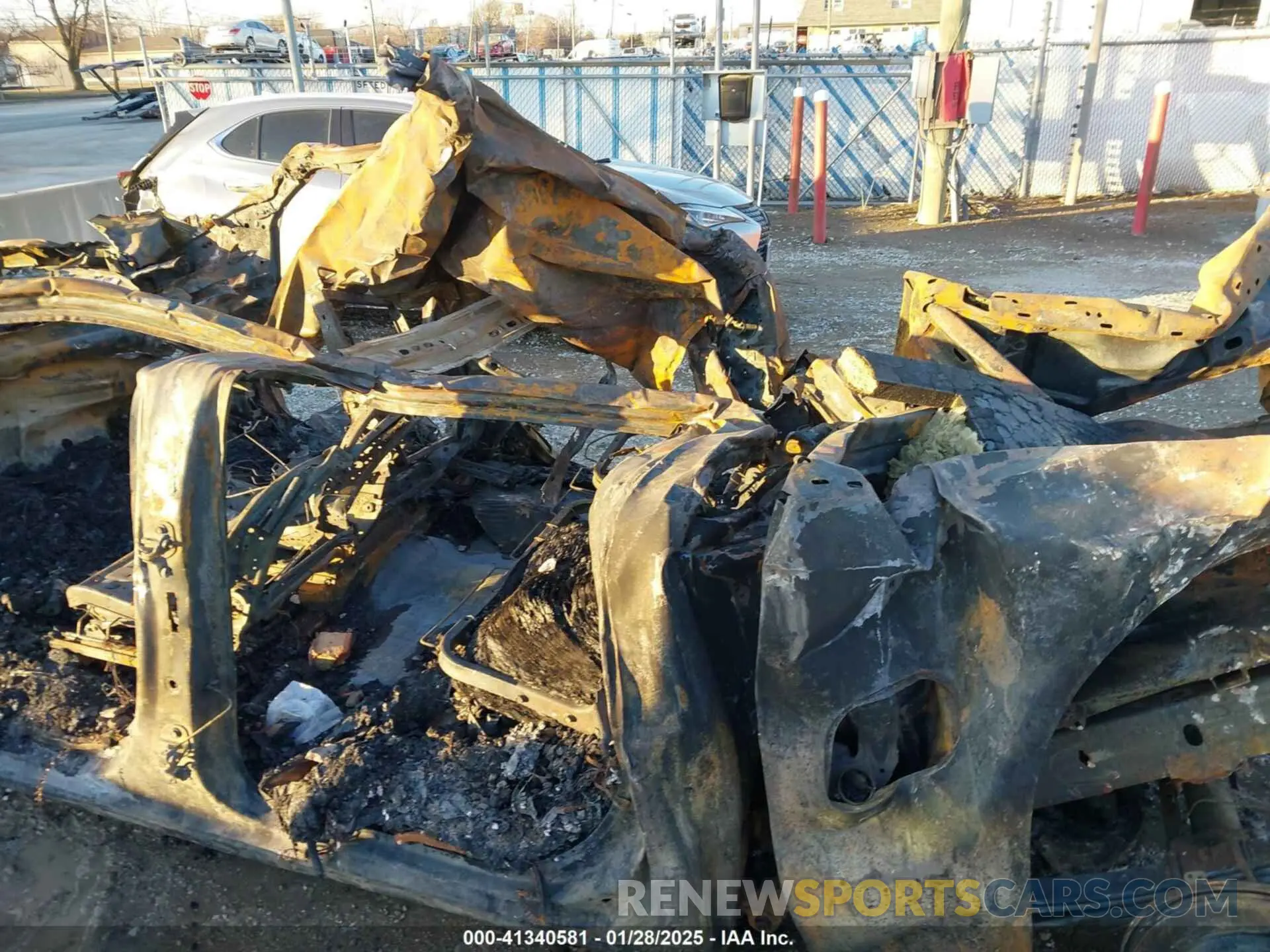 6 Photograph of a damaged car 1GCPYJEK7MZ425594 CHEVROLET SILVERADO 1500 2021