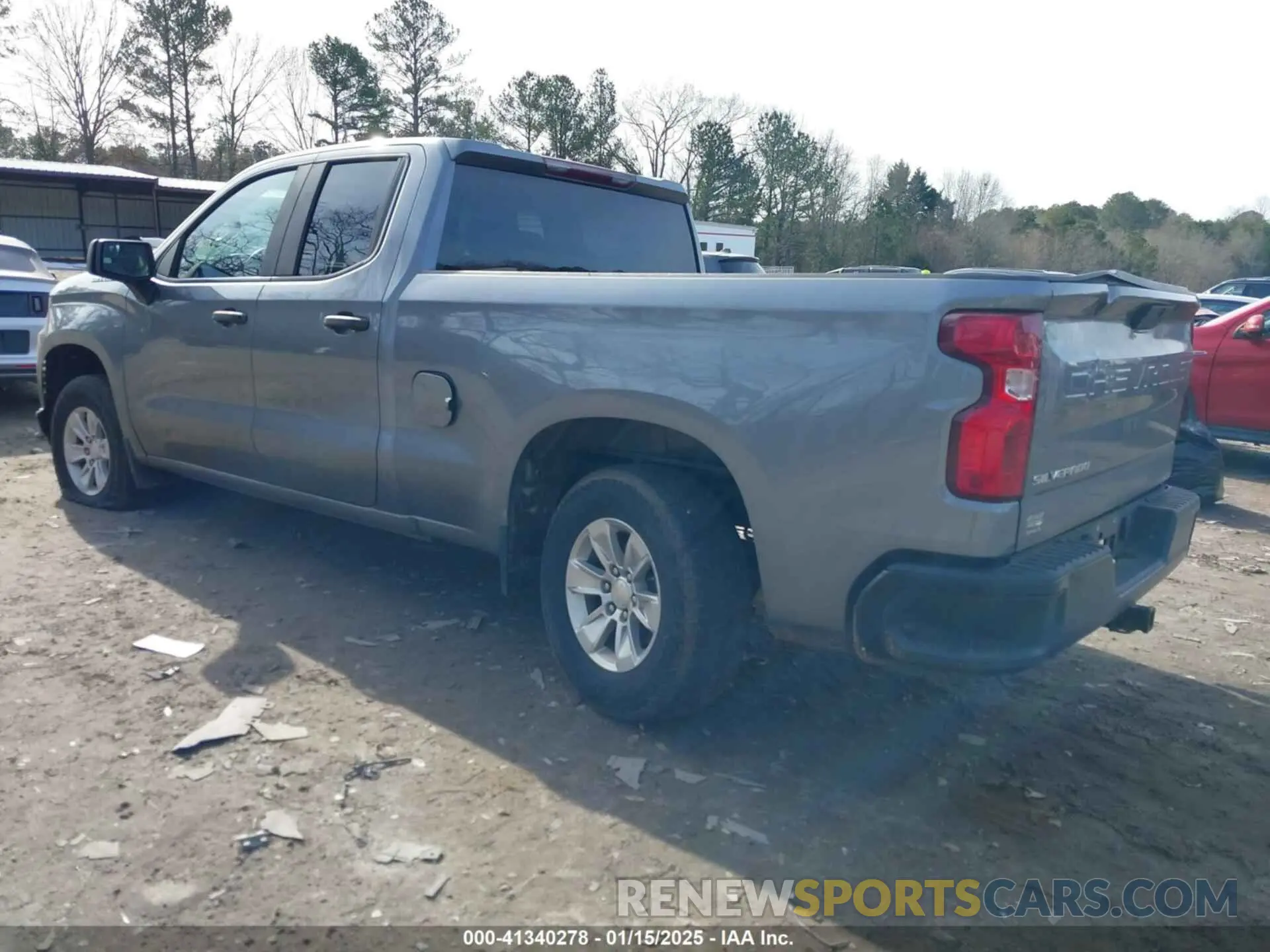 3 Photograph of a damaged car 1GCRWAEH4MZ163097 CHEVROLET SILVERADO 1500 2021