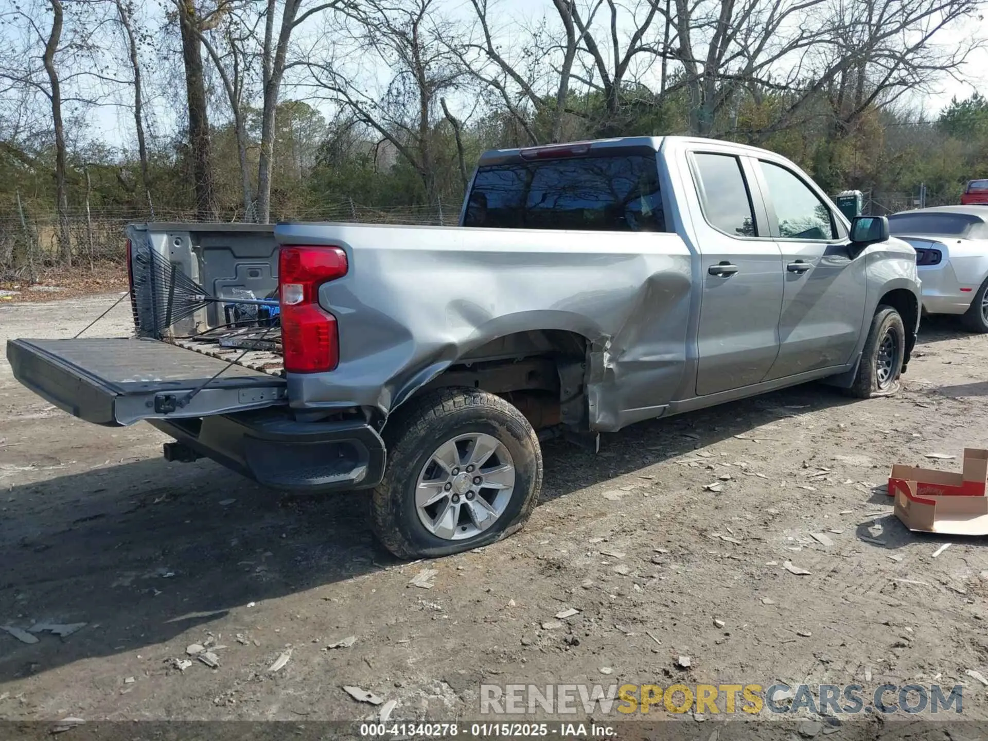 4 Photograph of a damaged car 1GCRWAEH4MZ163097 CHEVROLET SILVERADO 1500 2021