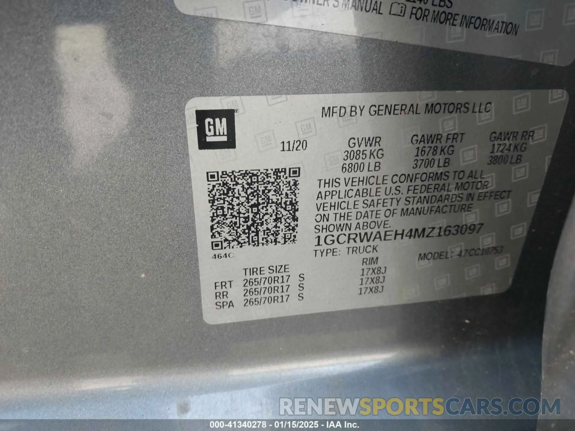 9 Photograph of a damaged car 1GCRWAEH4MZ163097 CHEVROLET SILVERADO 1500 2021