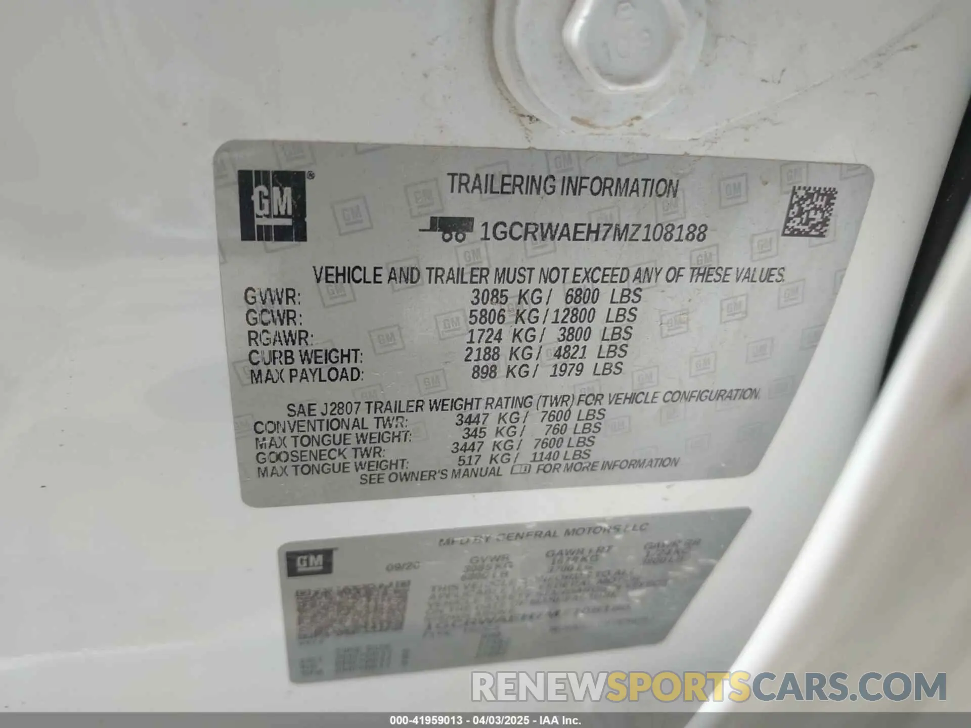 9 Photograph of a damaged car 1GCRWAEH7MZ108188 CHEVROLET SILVERADO 1500 2021