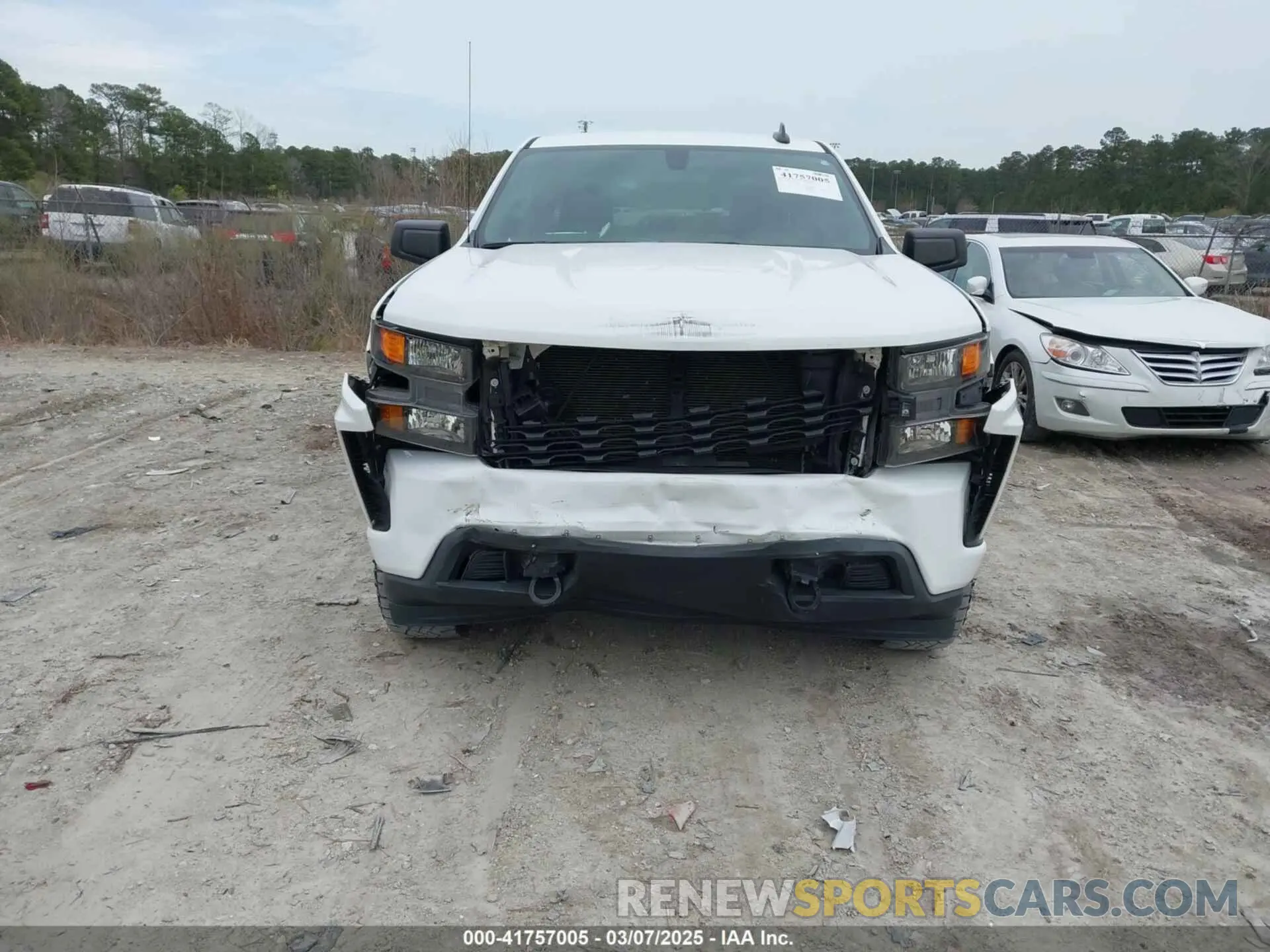 6 Photograph of a damaged car 1GCRWBEH9MZ107422 CHEVROLET SILVERADO 1500 2021