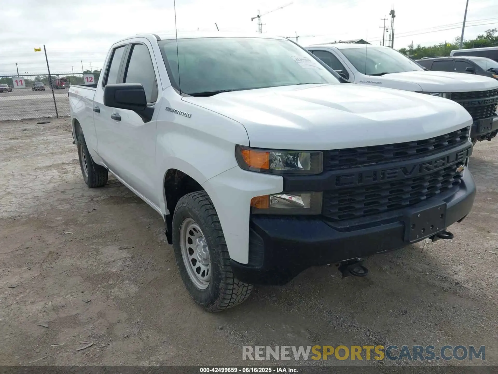 1 Photograph of a damaged car 1GCRYAEF0MZ218153 CHEVROLET SILVERADO 1500 2021