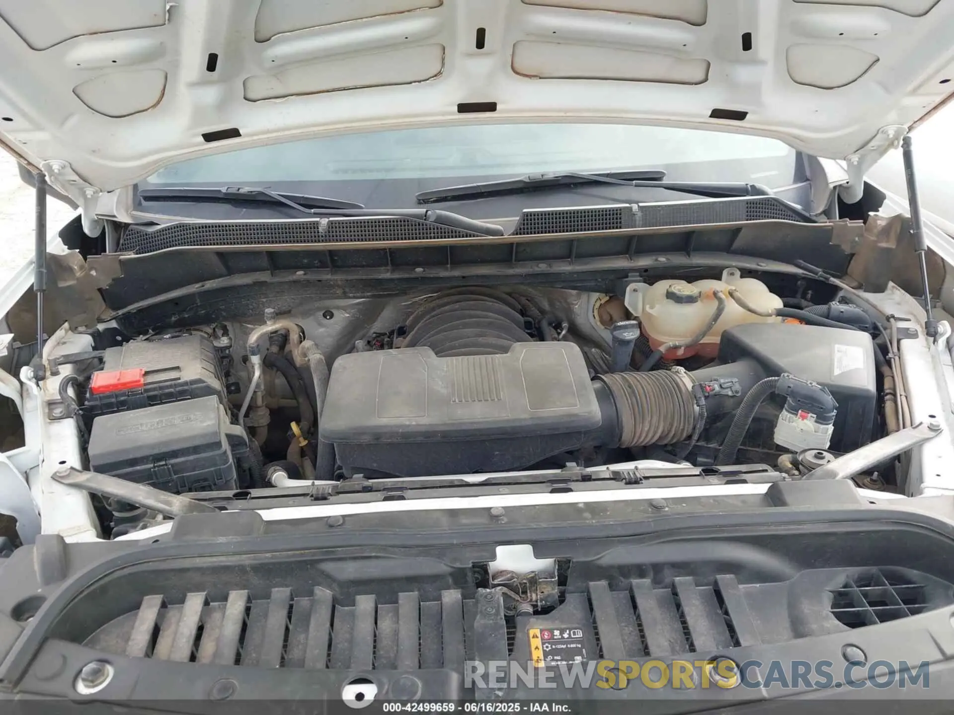 10 Photograph of a damaged car 1GCRYAEF0MZ218153 CHEVROLET SILVERADO 1500 2021