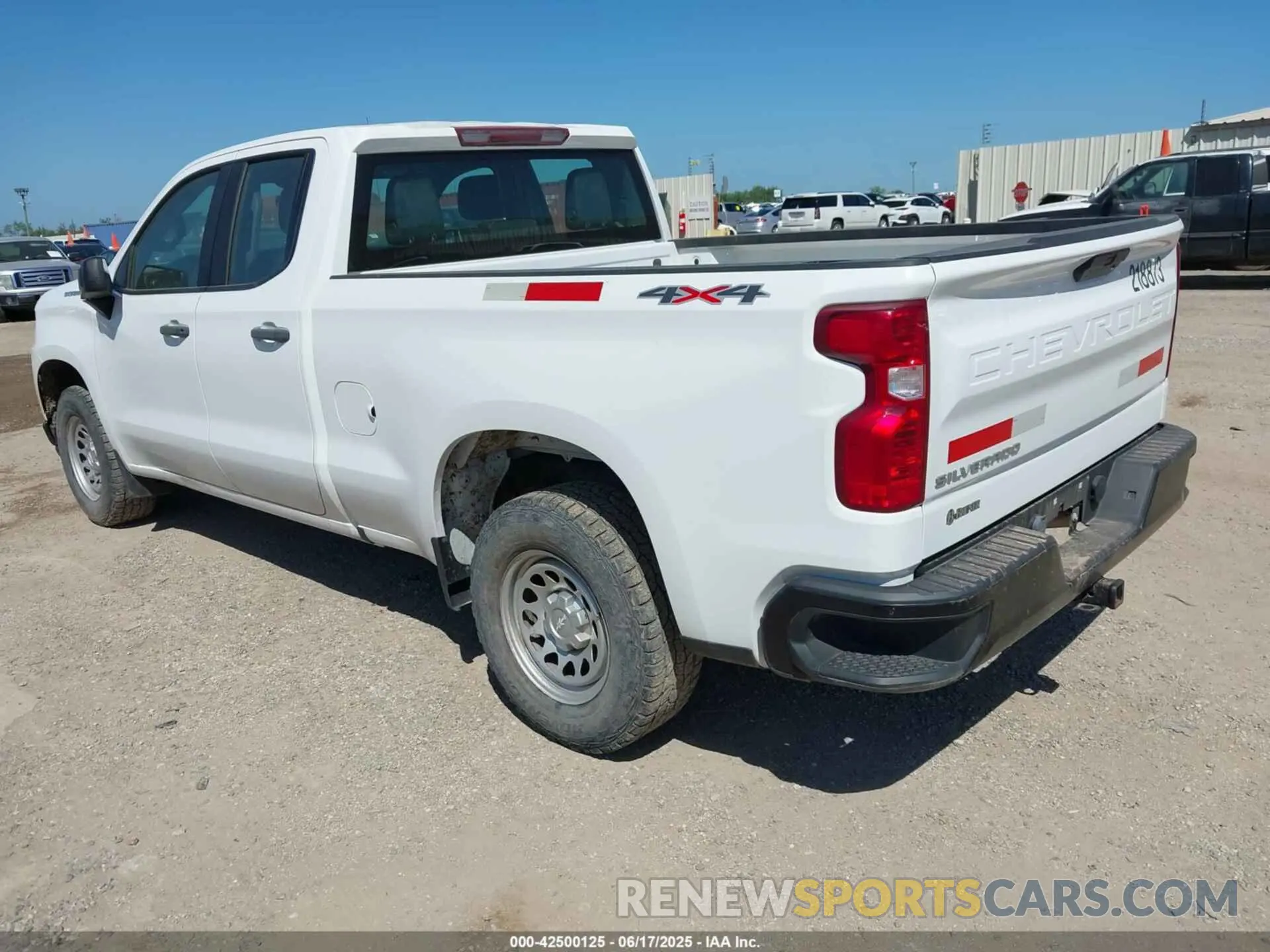 3 Photograph of a damaged car 1GCRYAEF1MZ218873 CHEVROLET SILVERADO 1500 2021
