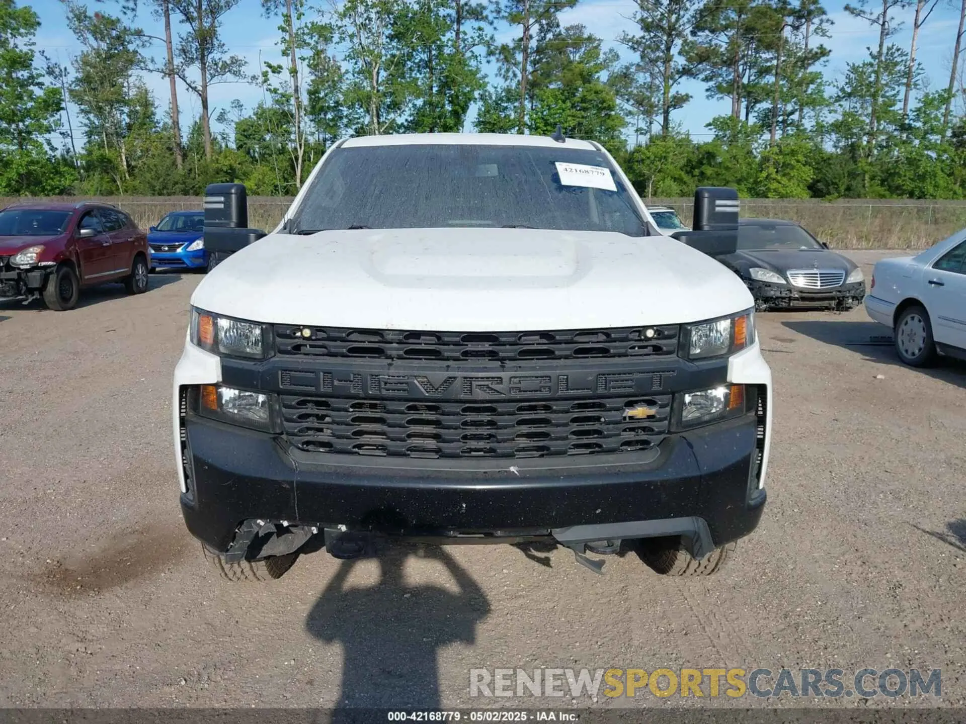 12 Photograph of a damaged car 1GCRYAEF2MZ135727 CHEVROLET SILVERADO 1500 2021