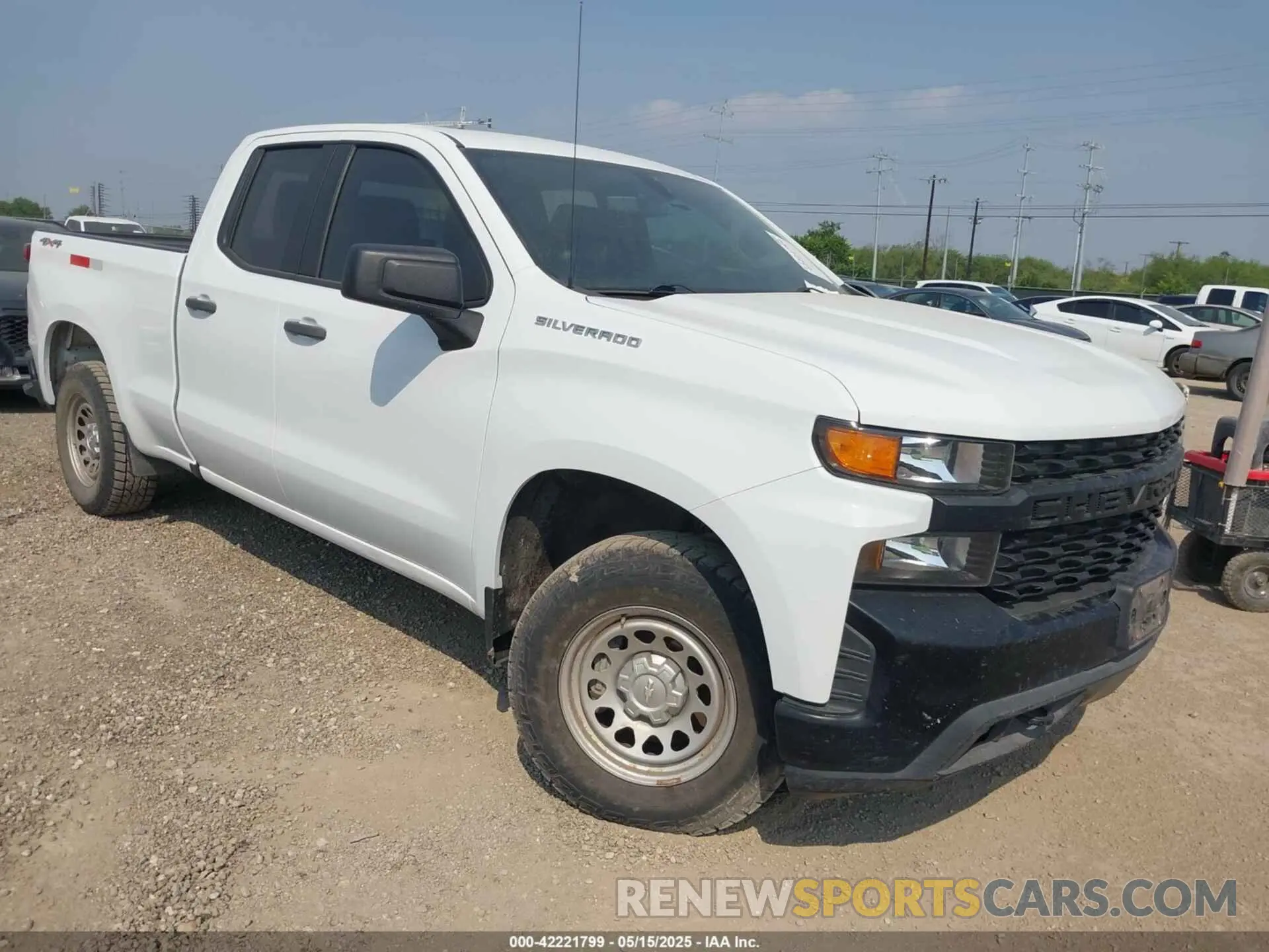 1 Photograph of a damaged car 1GCRYAEF2MZ211124 CHEVROLET SILVERADO 1500 2021