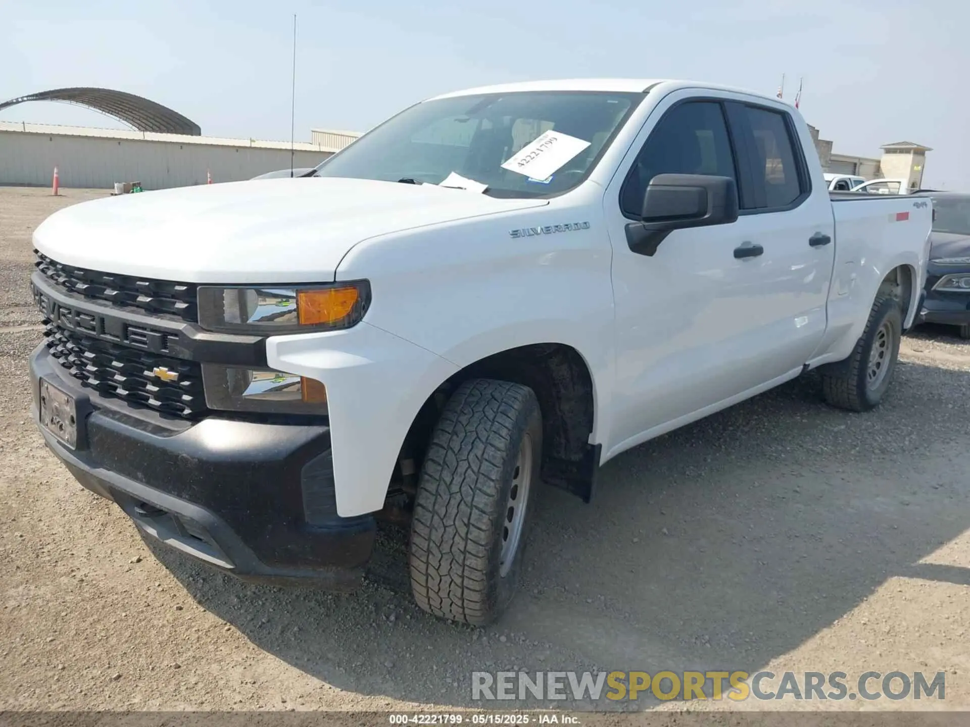 2 Photograph of a damaged car 1GCRYAEF2MZ211124 CHEVROLET SILVERADO 1500 2021
