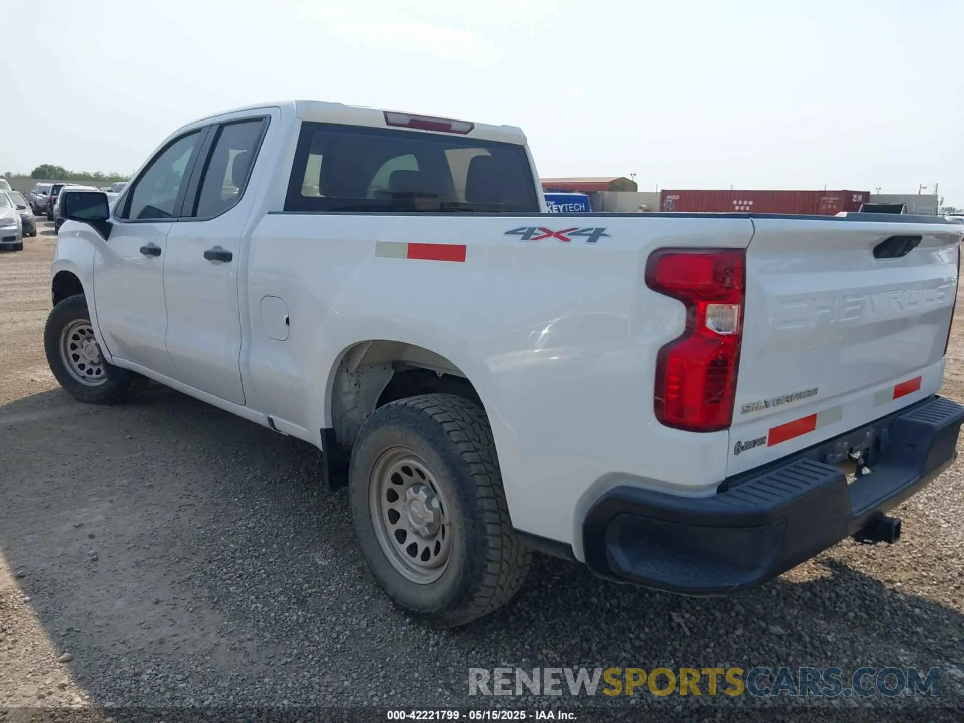 3 Photograph of a damaged car 1GCRYAEF2MZ211124 CHEVROLET SILVERADO 1500 2021