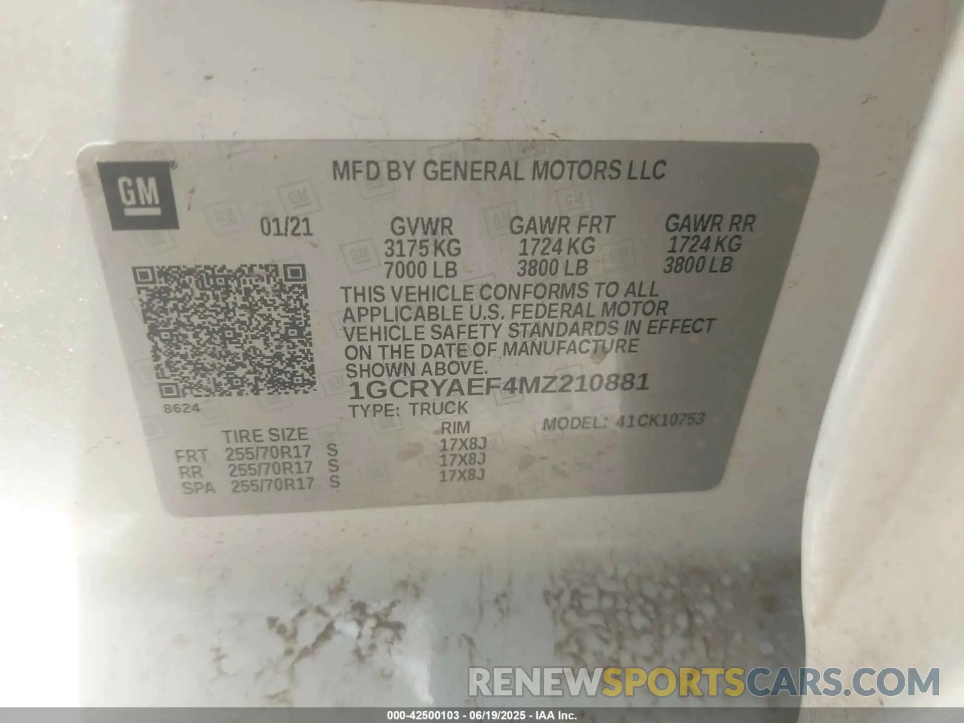 9 Photograph of a damaged car 1GCRYAEF4MZ210881 CHEVROLET SILVERADO 1500 2021