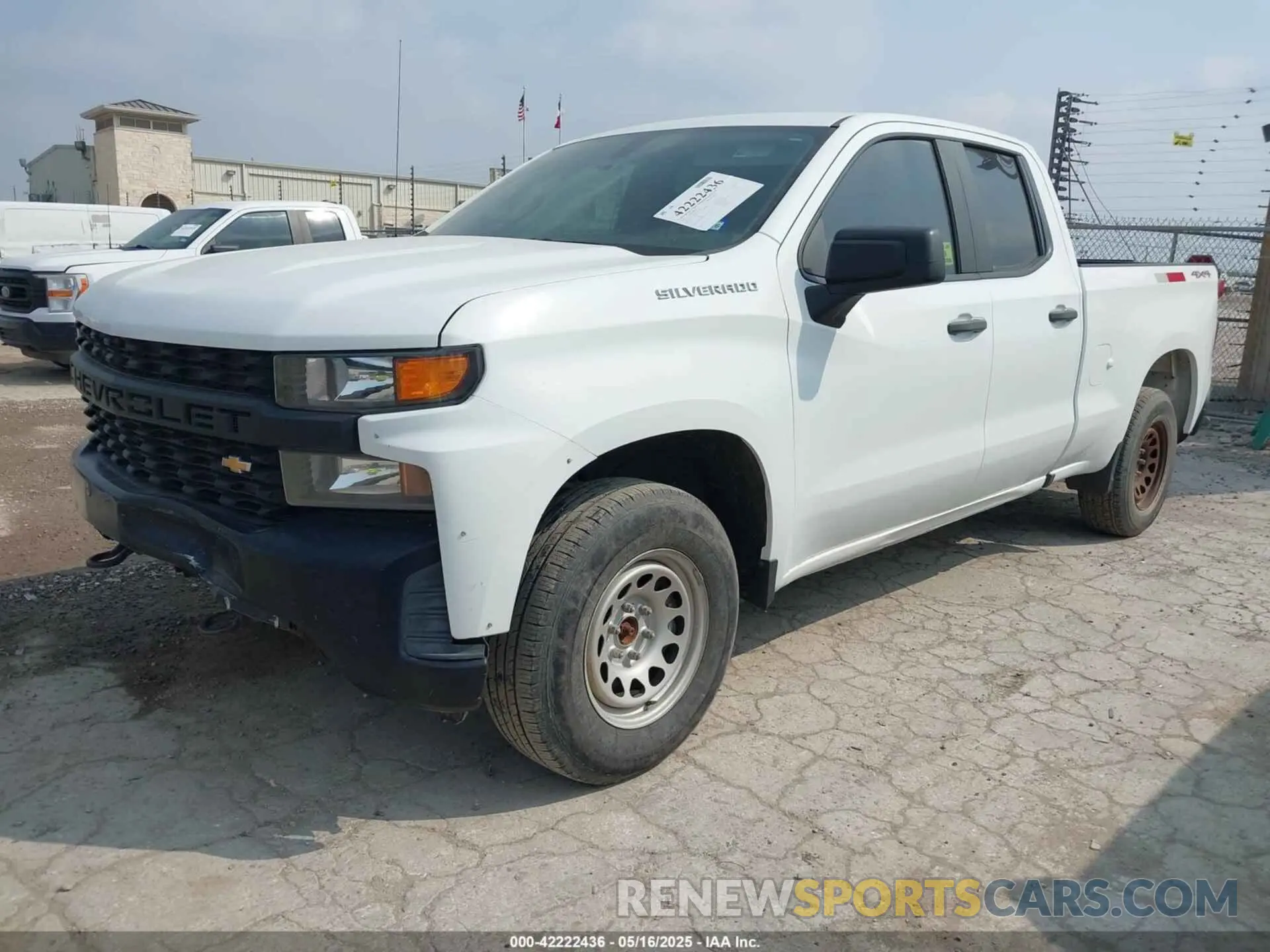 2 Photograph of a damaged car 1GCRYAEF6MZ216391 CHEVROLET SILVERADO 1500 2021