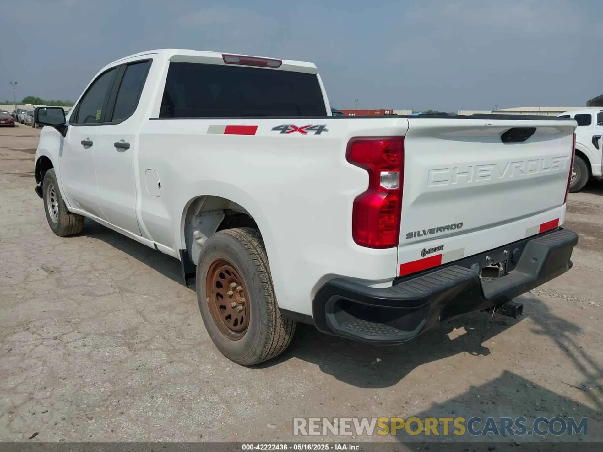 3 Photograph of a damaged car 1GCRYAEF6MZ216391 CHEVROLET SILVERADO 1500 2021