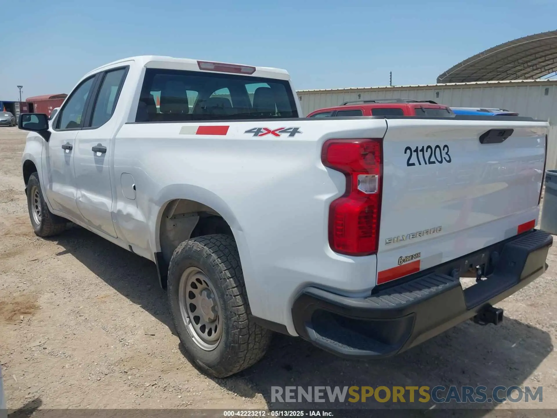 3 Photograph of a damaged car 1GCRYAEF9MZ211203 CHEVROLET SILVERADO 1500 2021