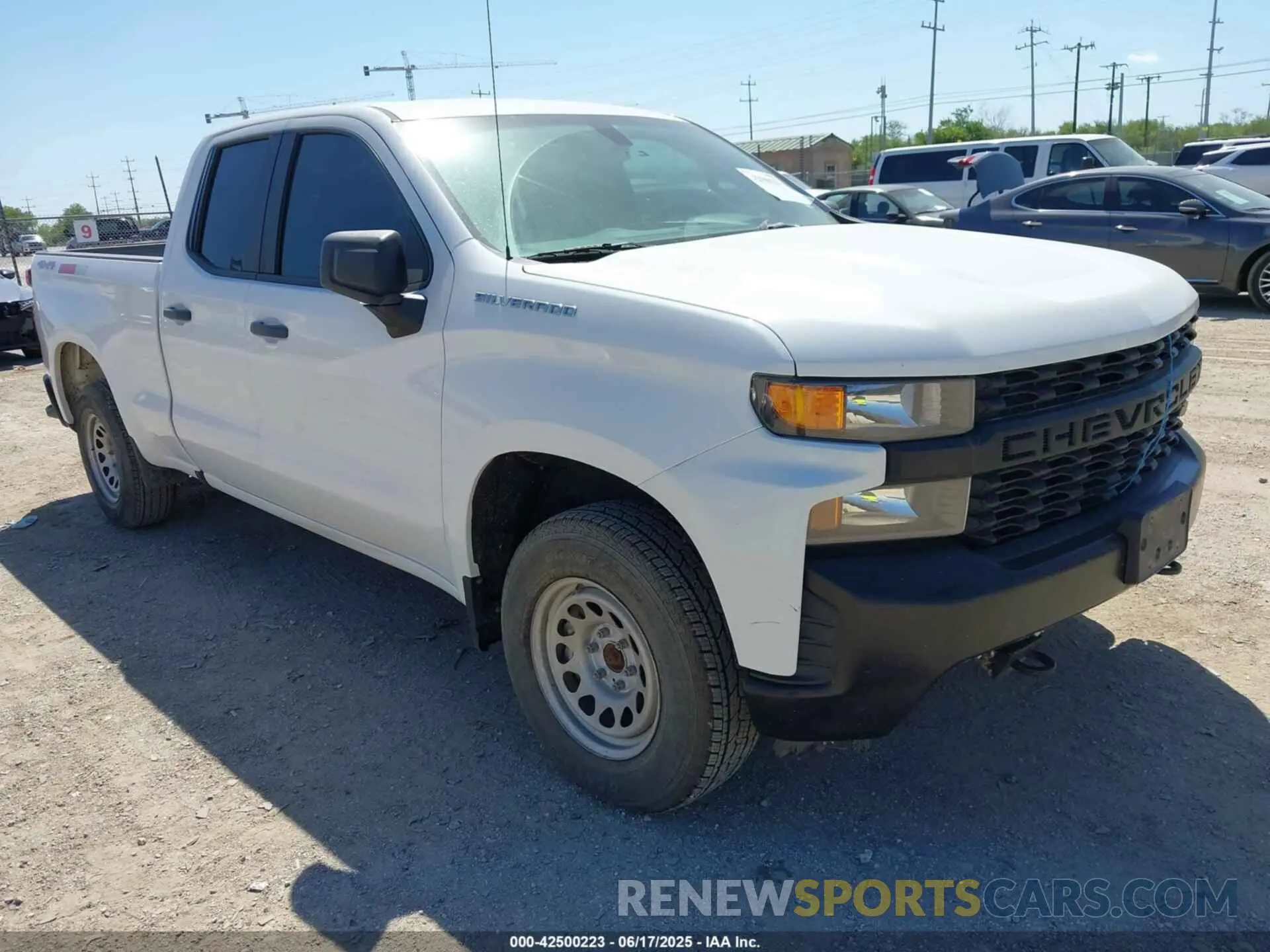 1 Photograph of a damaged car 1GCRYAEF9MZ218412 CHEVROLET SILVERADO 1500 2021