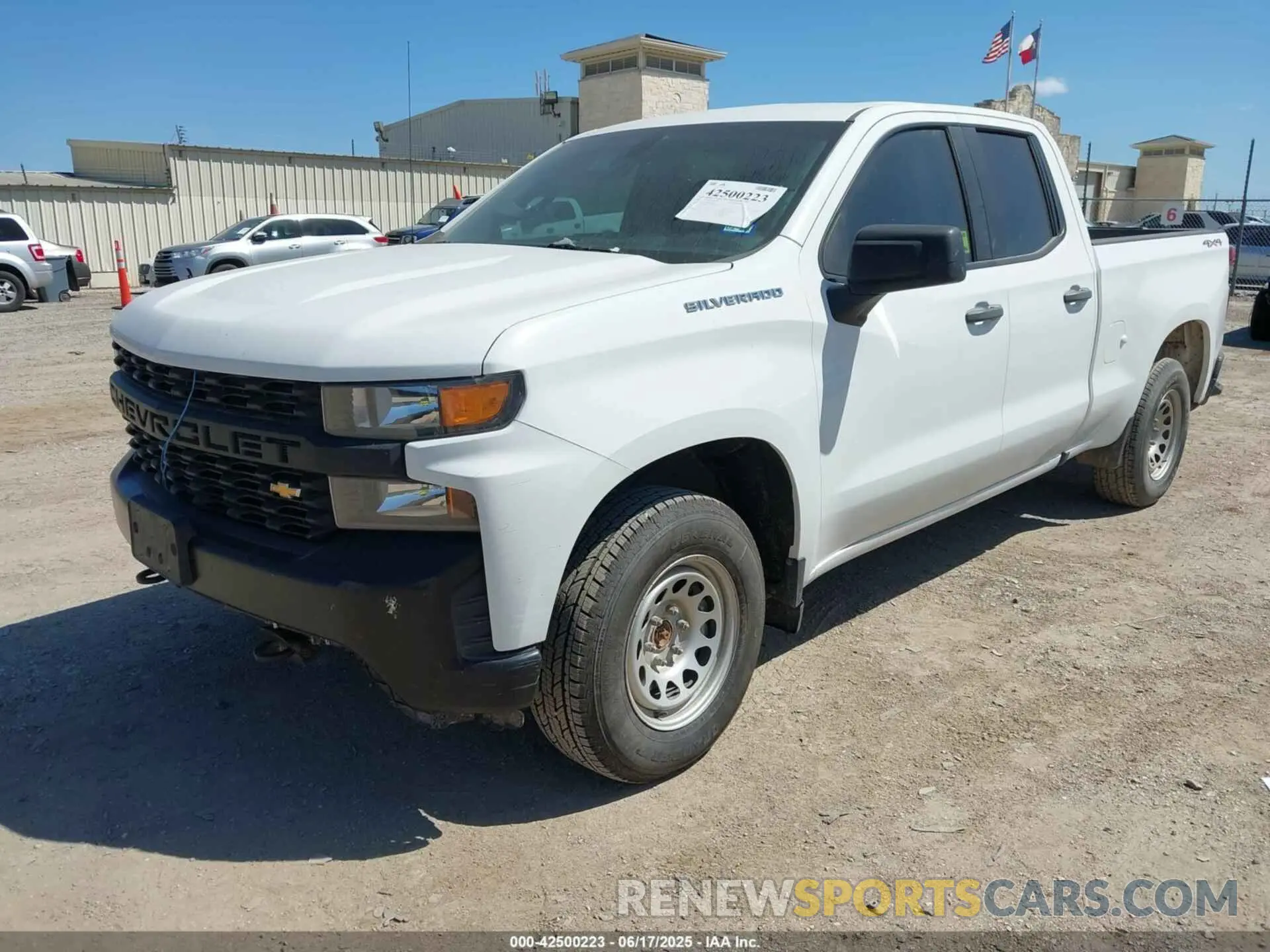 2 Photograph of a damaged car 1GCRYAEF9MZ218412 CHEVROLET SILVERADO 1500 2021