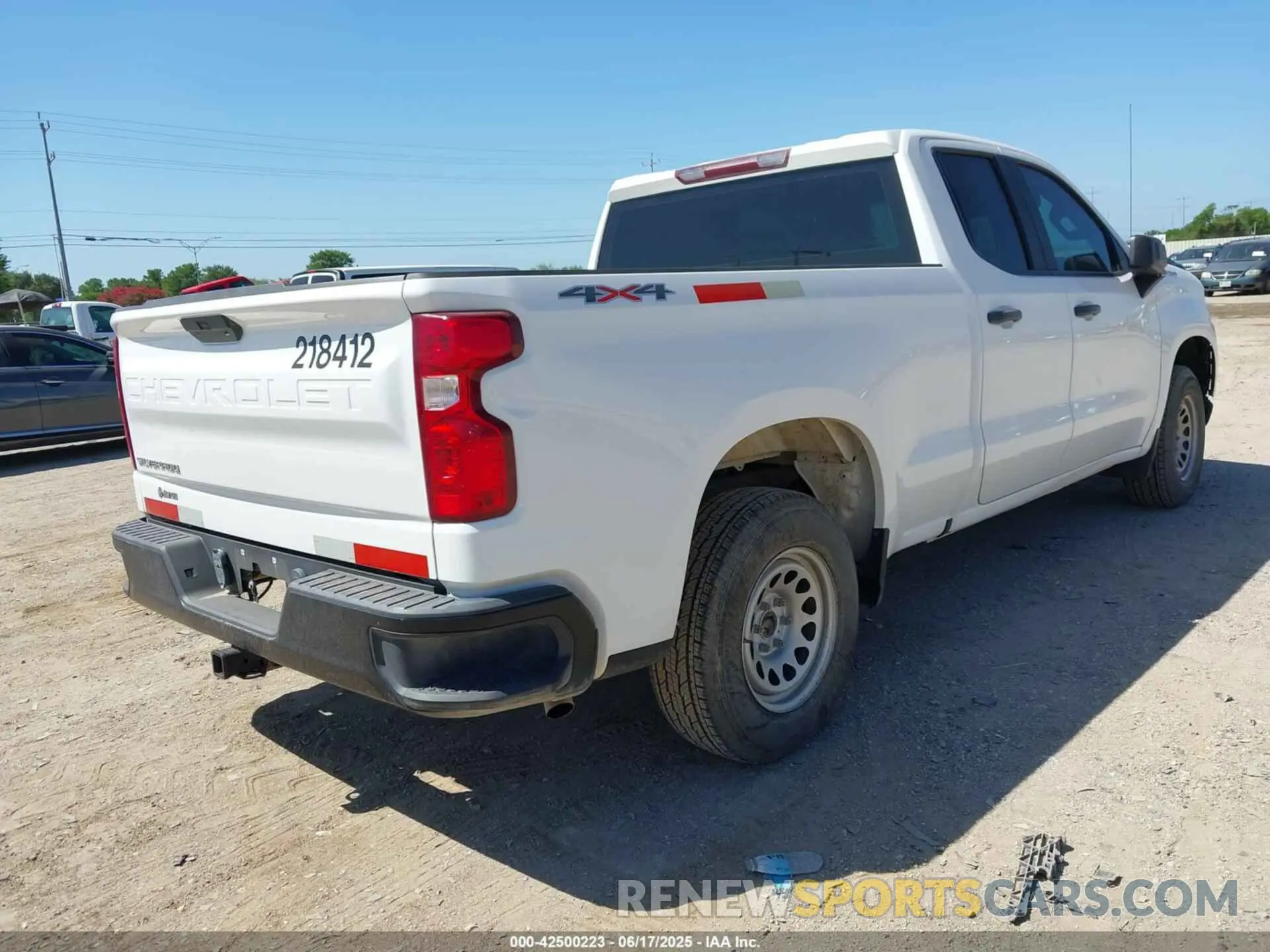 4 Photograph of a damaged car 1GCRYAEF9MZ218412 CHEVROLET SILVERADO 1500 2021