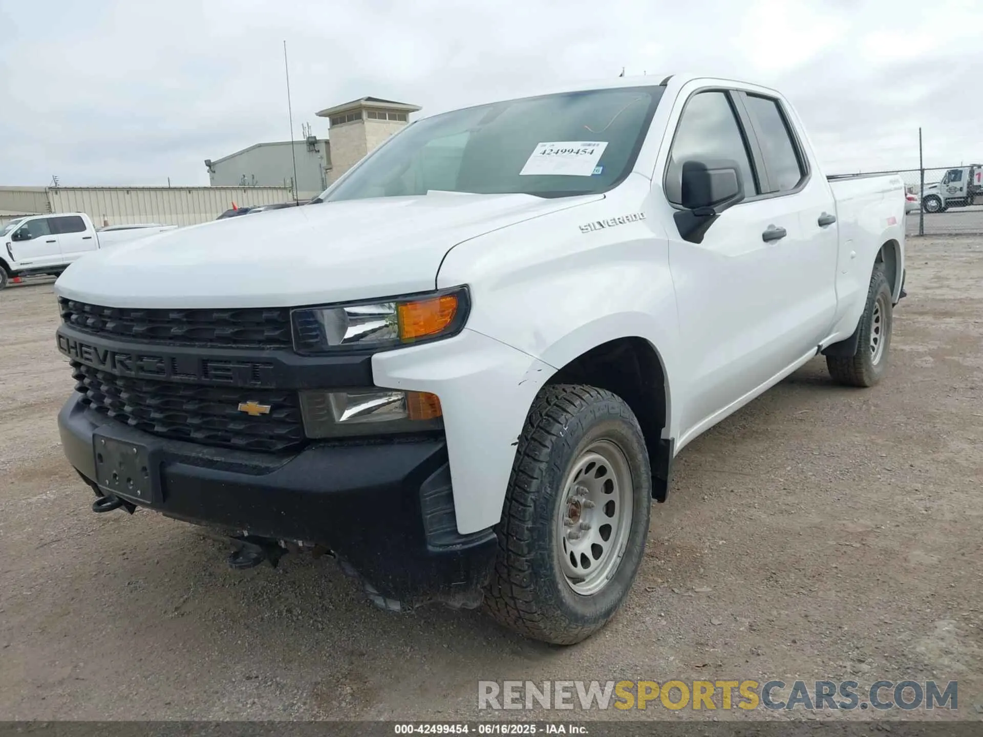 2 Photograph of a damaged car 1GCRYAEFXMZ217740 CHEVROLET SILVERADO 1500 2021