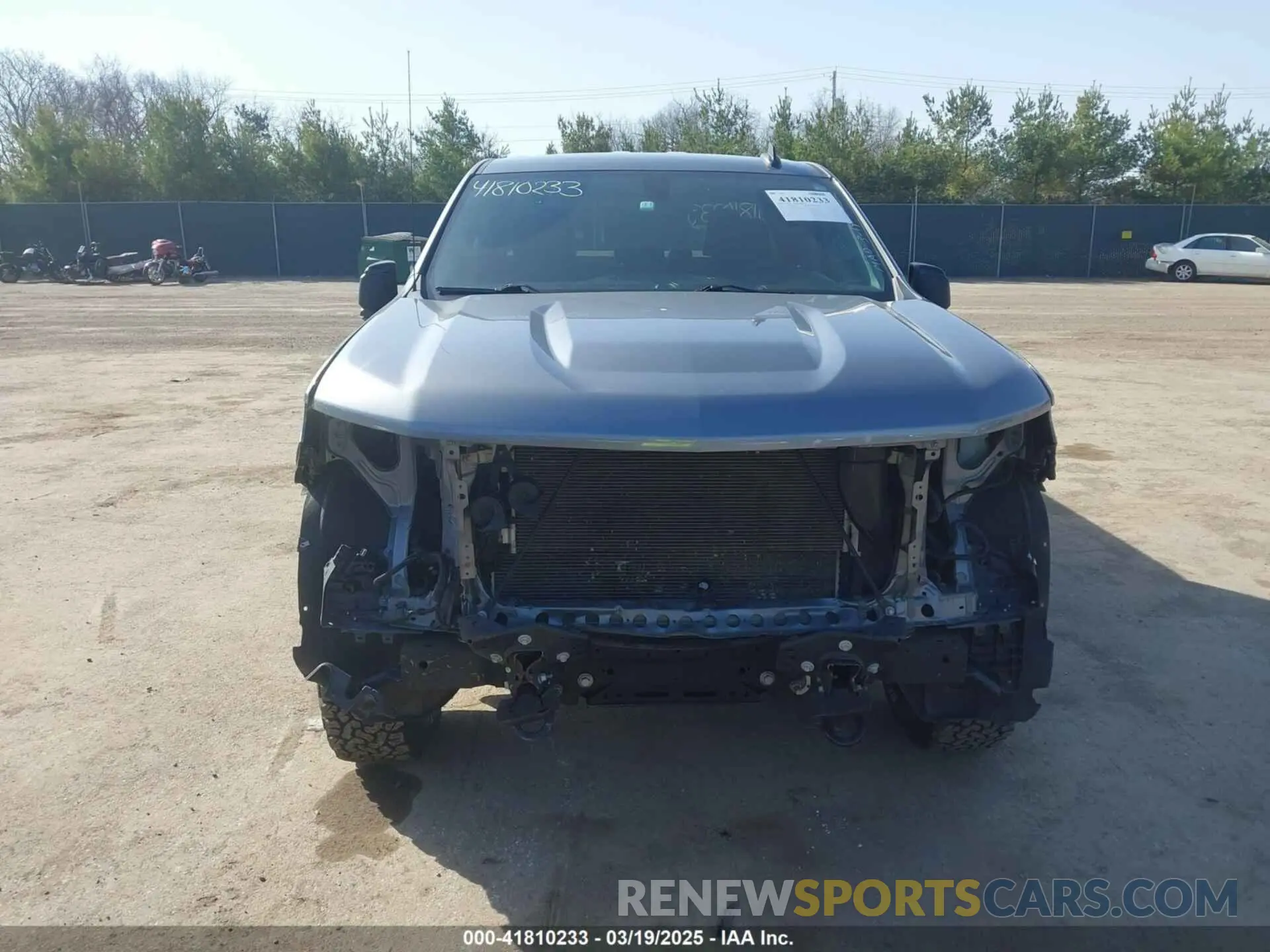 13 Photograph of a damaged car 1GCRYAEHXMZ223328 CHEVROLET SILVERADO 1500 2021
