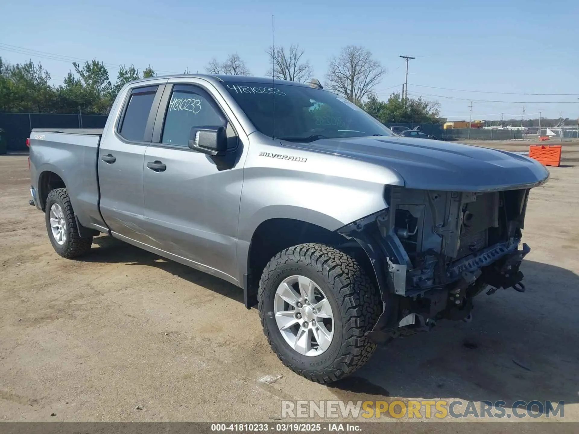 6 Photograph of a damaged car 1GCRYAEHXMZ223328 CHEVROLET SILVERADO 1500 2021