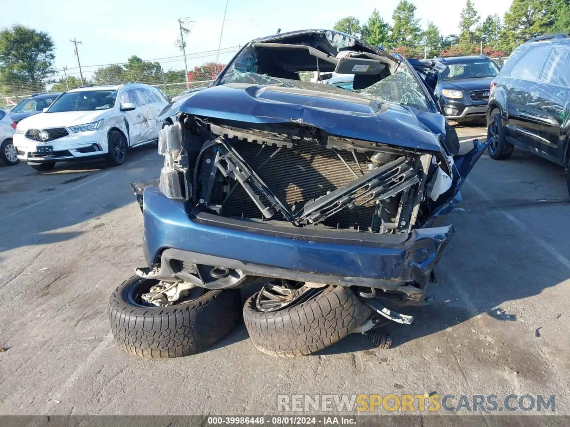 11 Photograph of a damaged car 1GCRYBEHXMZ179059 CHEVROLET SILVERADO 1500 2021