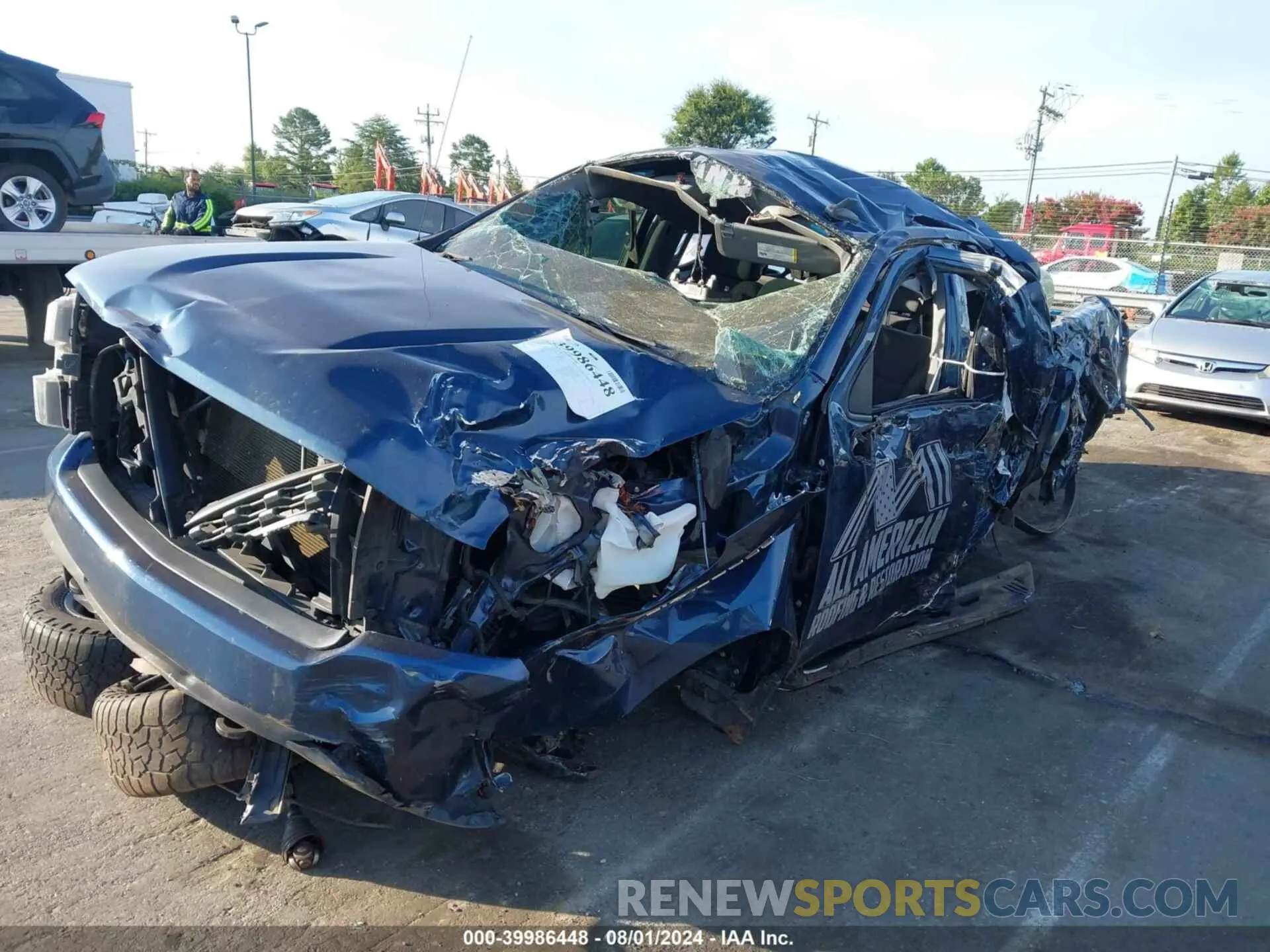 2 Photograph of a damaged car 1GCRYBEHXMZ179059 CHEVROLET SILVERADO 1500 2021