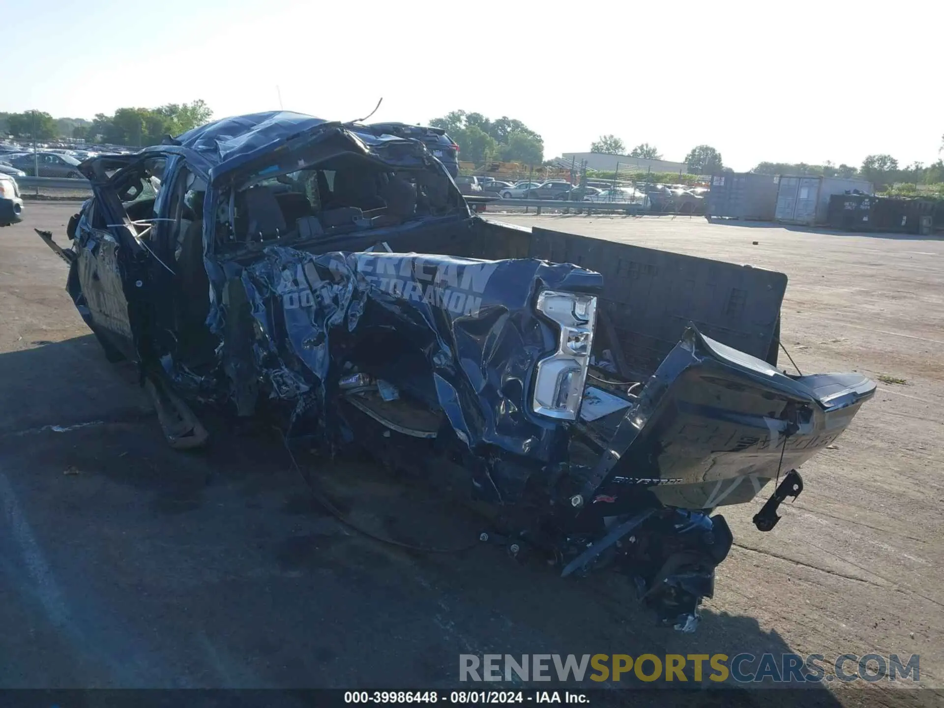 3 Photograph of a damaged car 1GCRYBEHXMZ179059 CHEVROLET SILVERADO 1500 2021