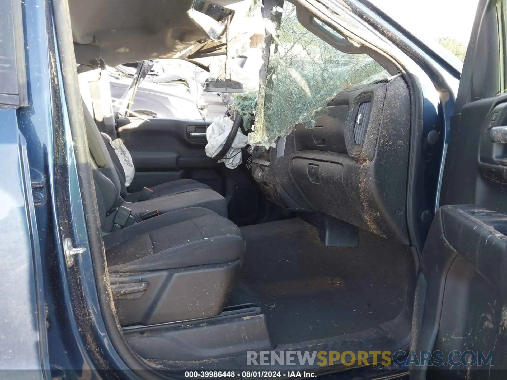 5 Photograph of a damaged car 1GCRYBEHXMZ179059 CHEVROLET SILVERADO 1500 2021
