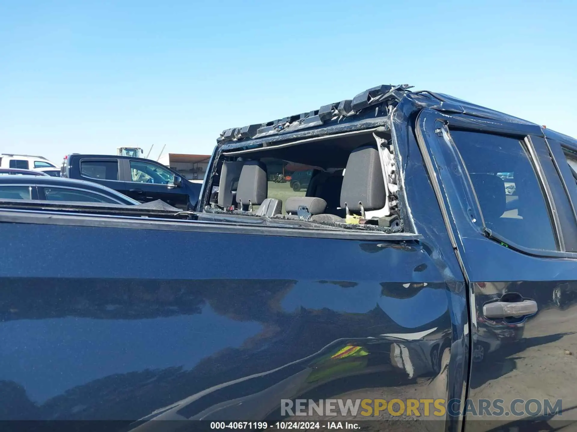 15 Photograph of a damaged car 1GCRYBEK1MZ317390 CHEVROLET SILVERADO 1500 2021