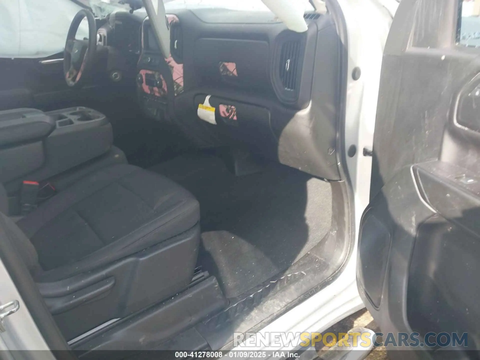 5 Photograph of a damaged car 1GCRYBEK4MZ297930 CHEVROLET SILVERADO 1500 2021